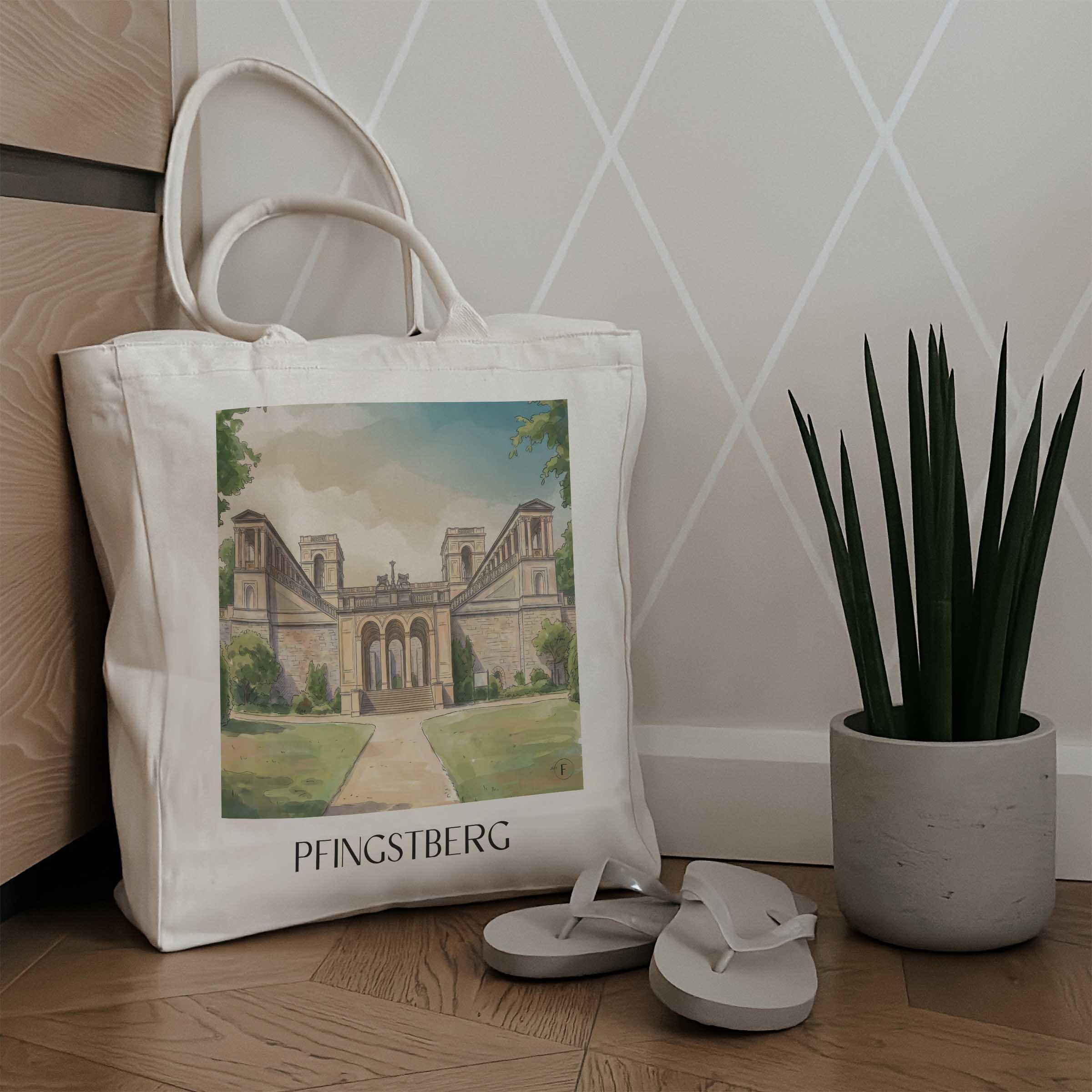 pfingstberg-potsdam-deutschland-einkaufstasche-aquarell