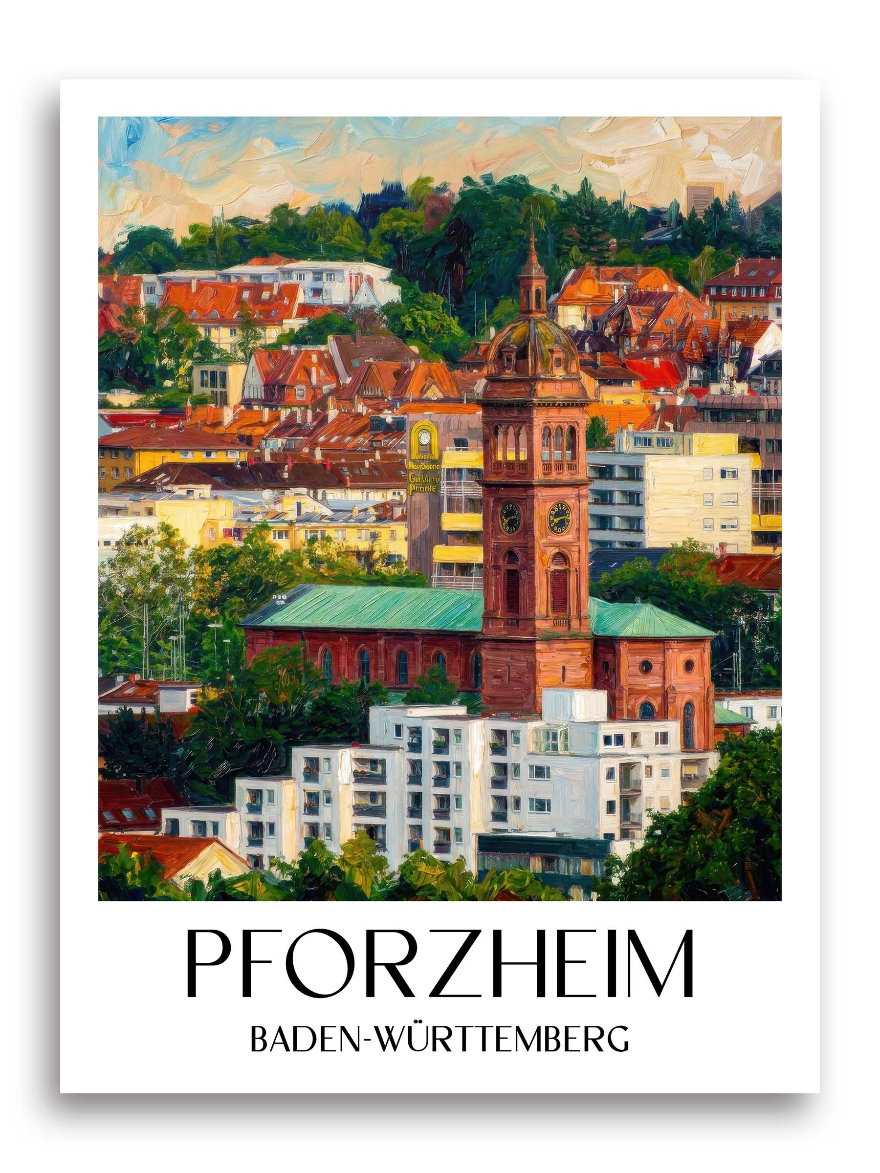 pforzheim-baden-württemberg-deutschland-poster-oil-painting-oelgemaelde