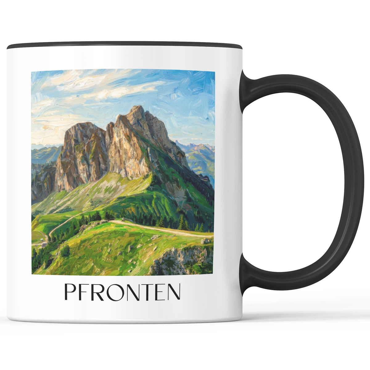 pfronten-ostallgäu-deutschland-kaffeebecher-oil-painting-oelgemaelde