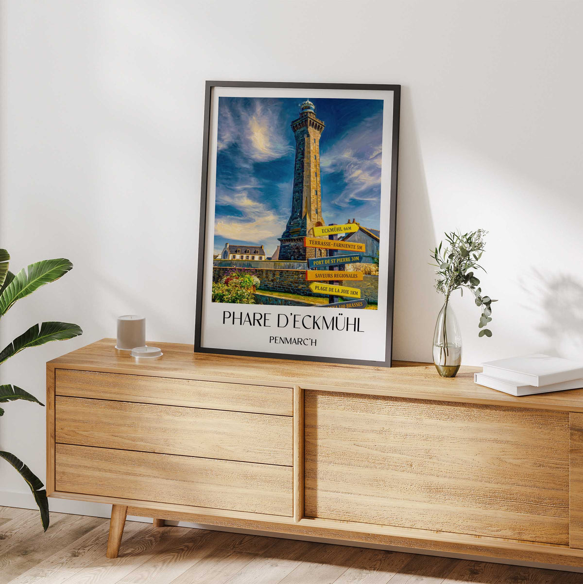 phare-d'eckmühl-penmarc'h-frankreich-poster-oil-painting-oelgemaelde