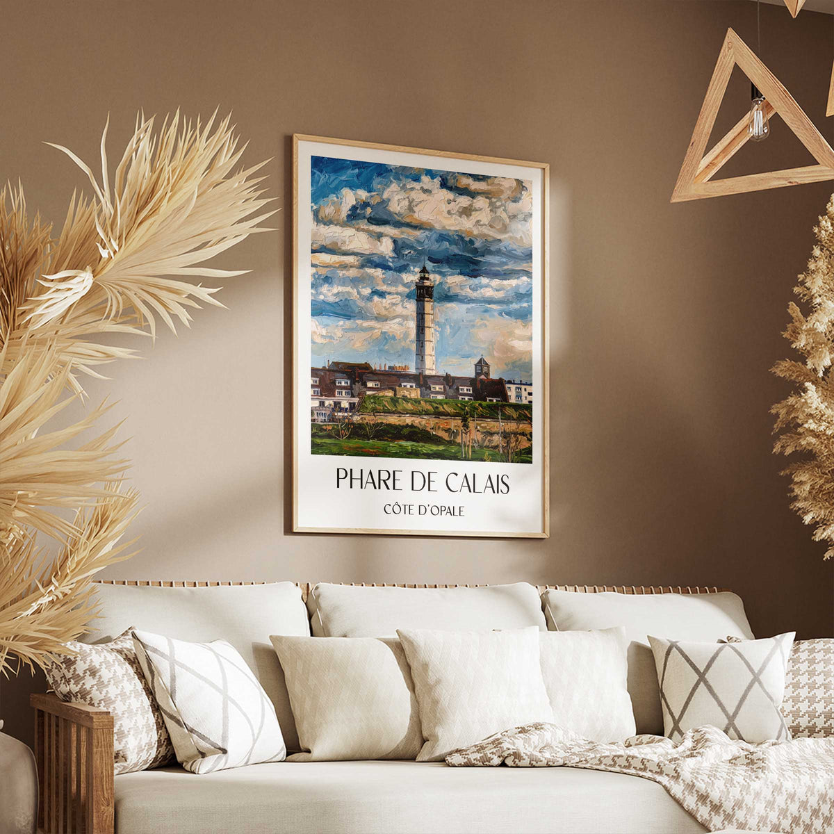 phare-de-calais-côte-d'opale-frankreich-poster-oil-painting-oelgemaelde
