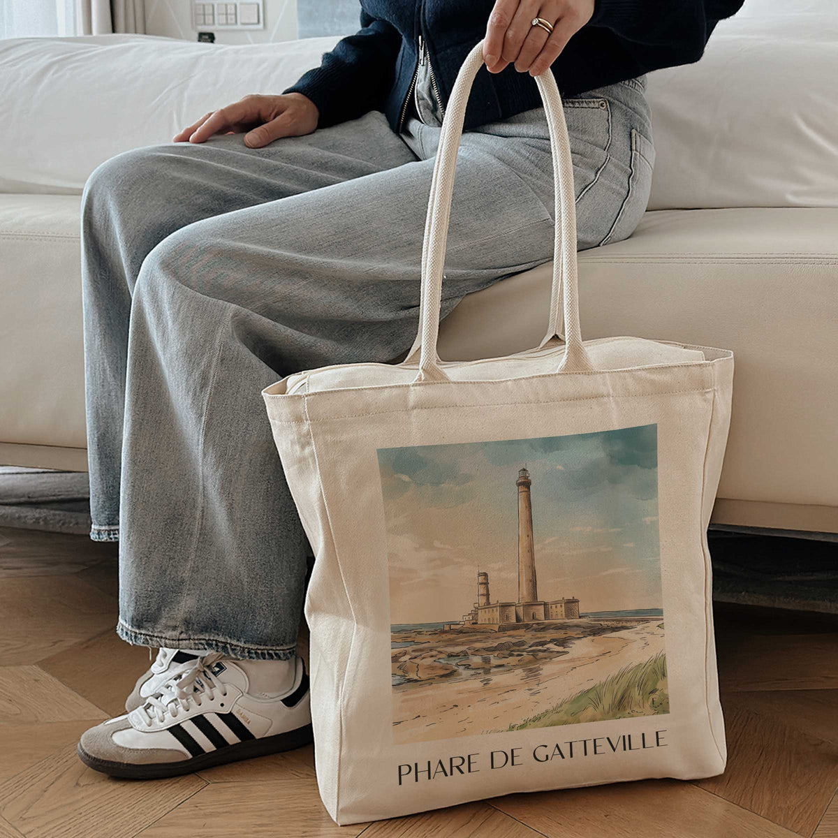 phare-de-gatteville-manche-frankreich-einkaufstasche-aquarell