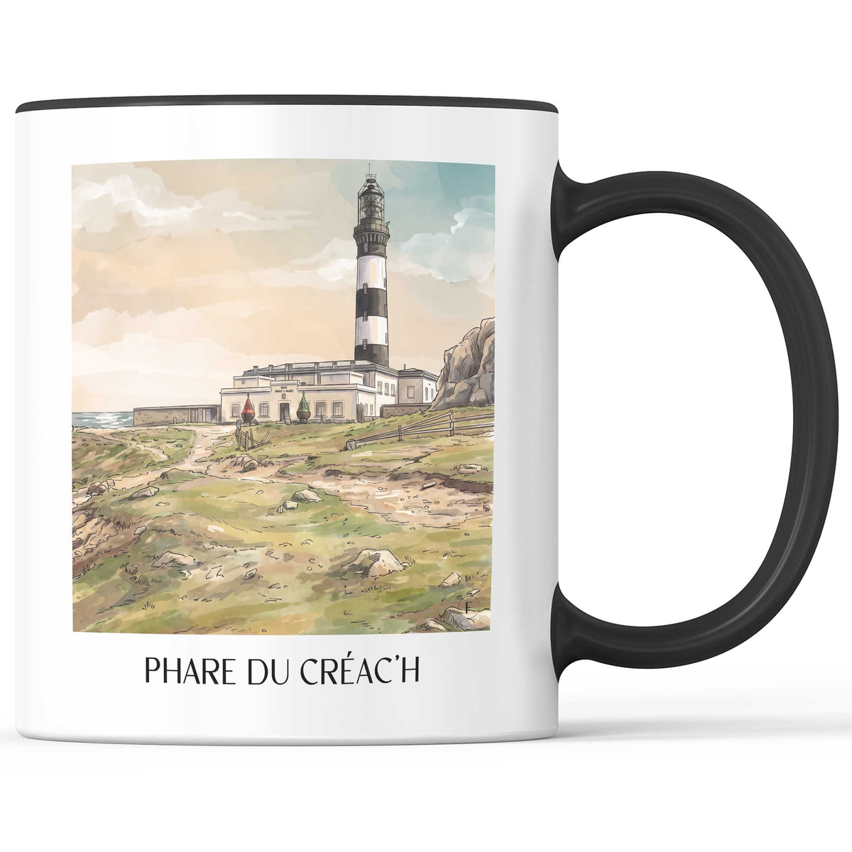 phare-du-créac'h-ouessant-frankreich-kaffeebecher-aquarell