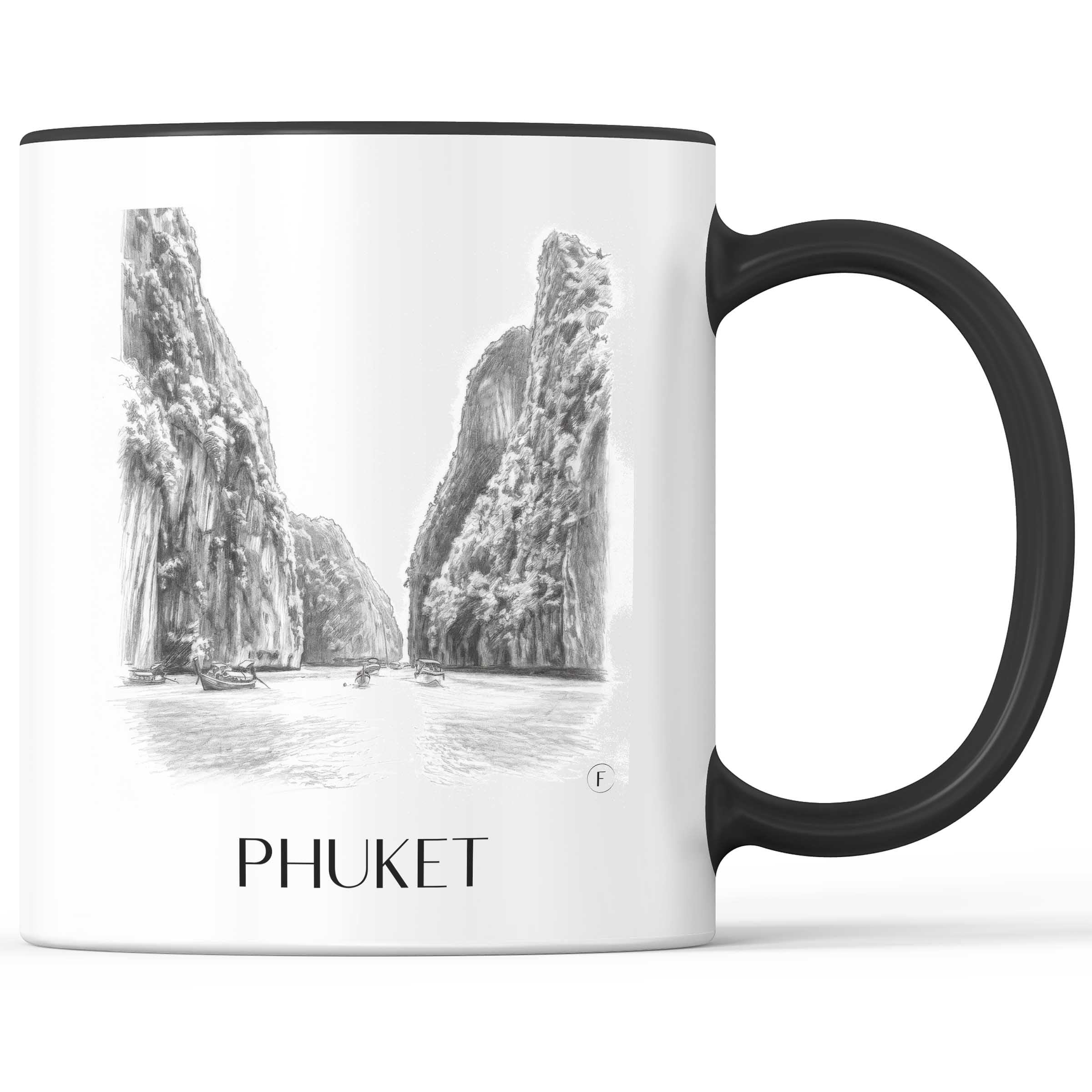 phuket-thailand-kaffeebecher-bleistift-zeichnung-drawing
