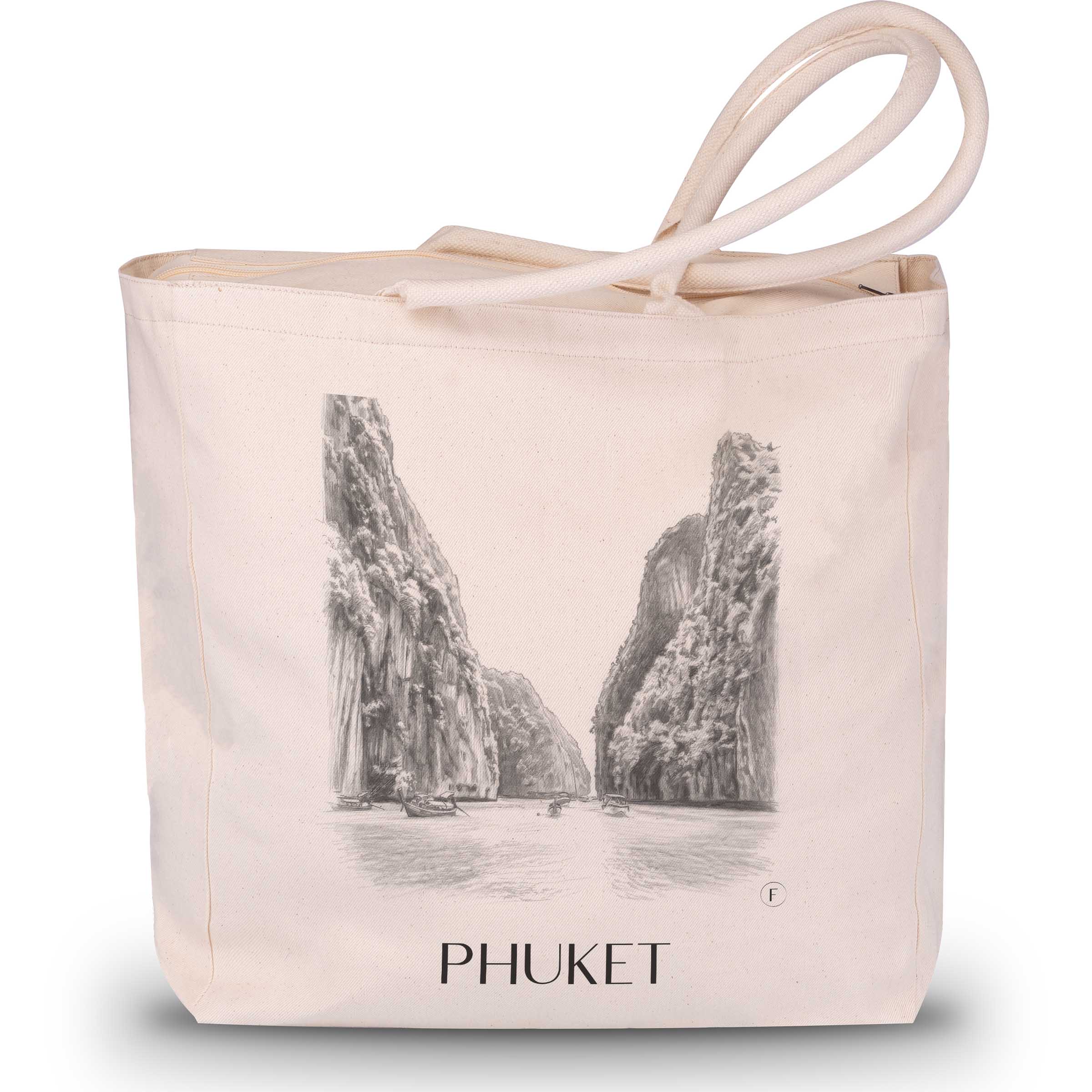 phuket-thailand-einkaufstasche-bleistift-zeichnung-drawing