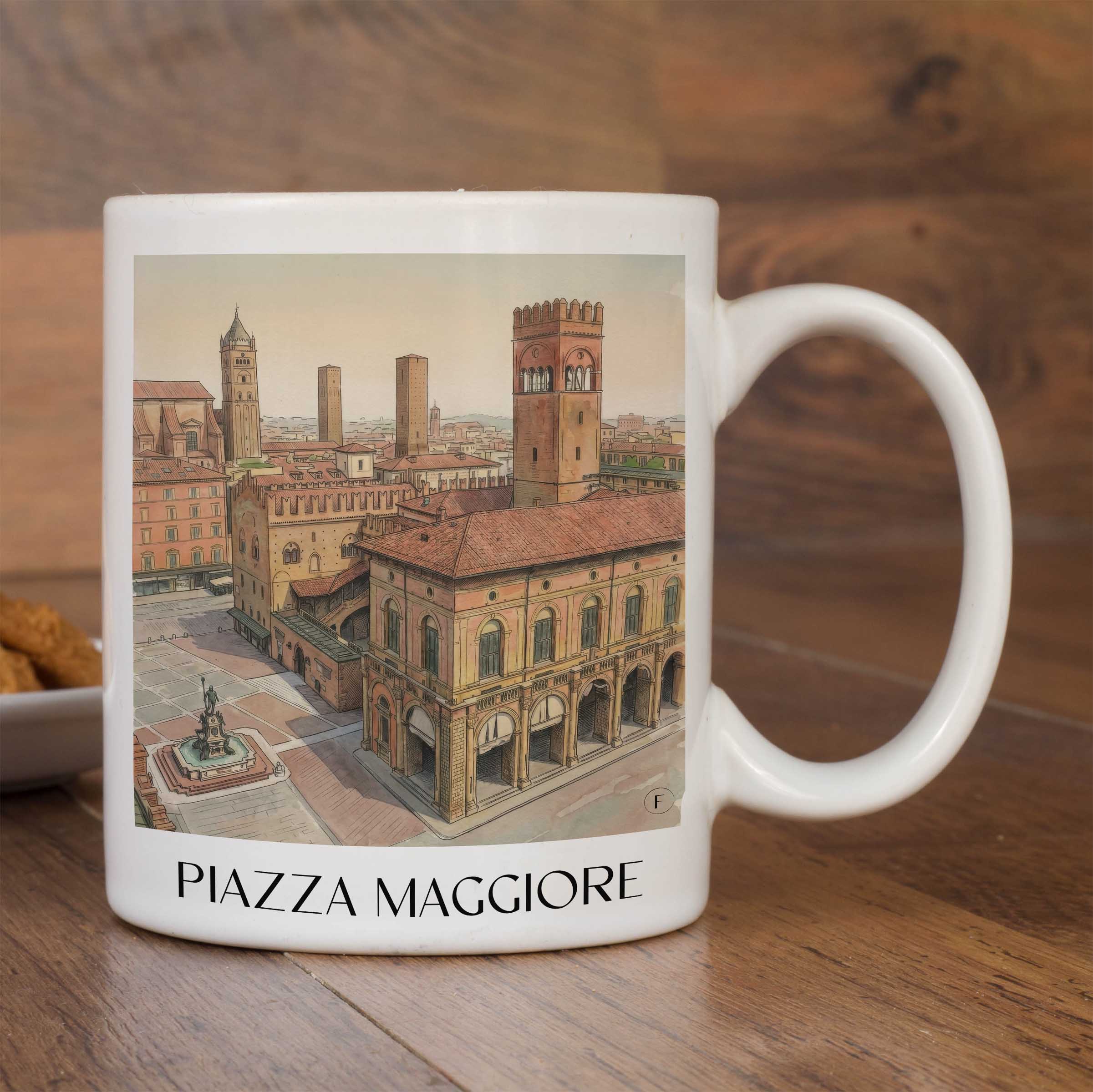 piazza-maggiore-bologna-italien-kaffeebecher-aquarell