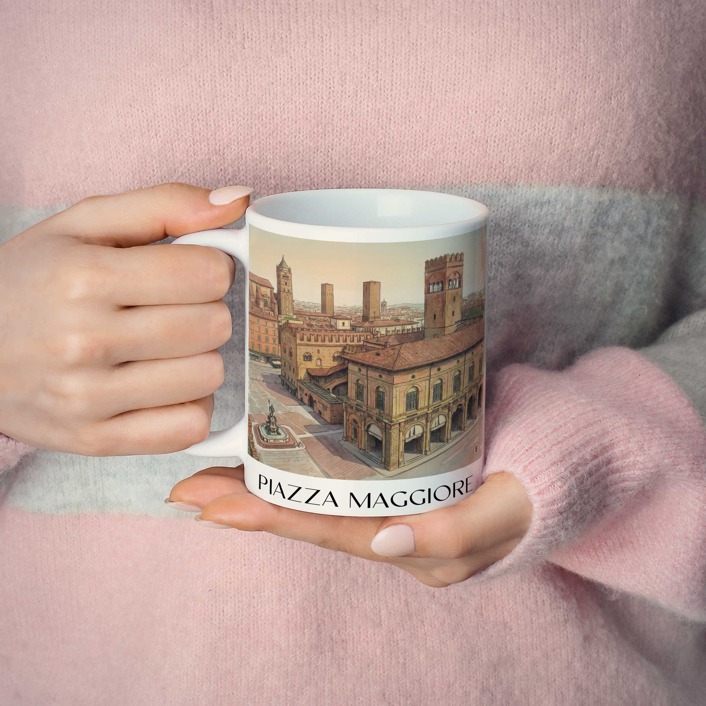 piazza-maggiore-bologna-italien-kaffeebecher-aquarell