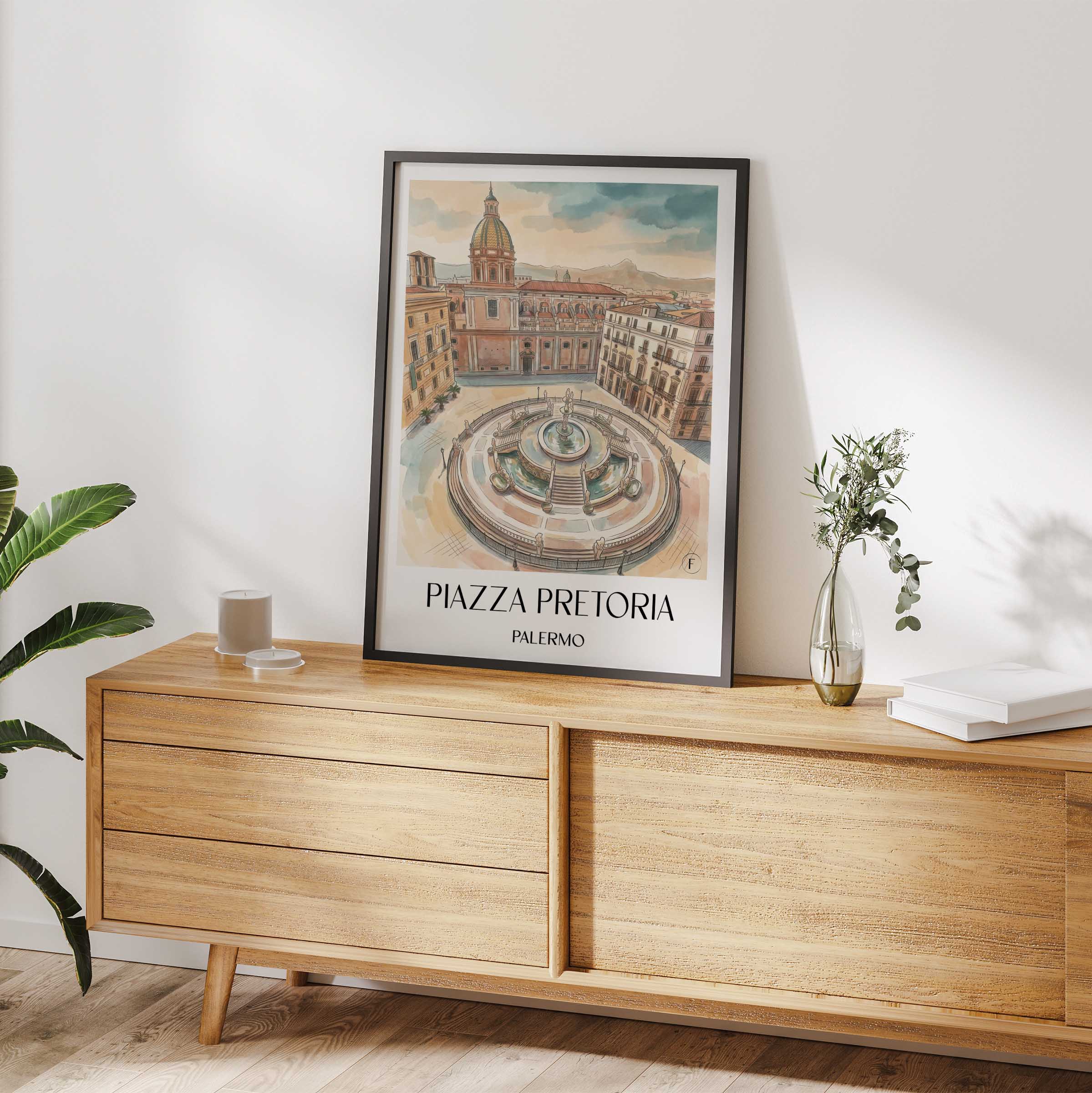 piazza-pretoria-palermo-italien-poster-aquarell