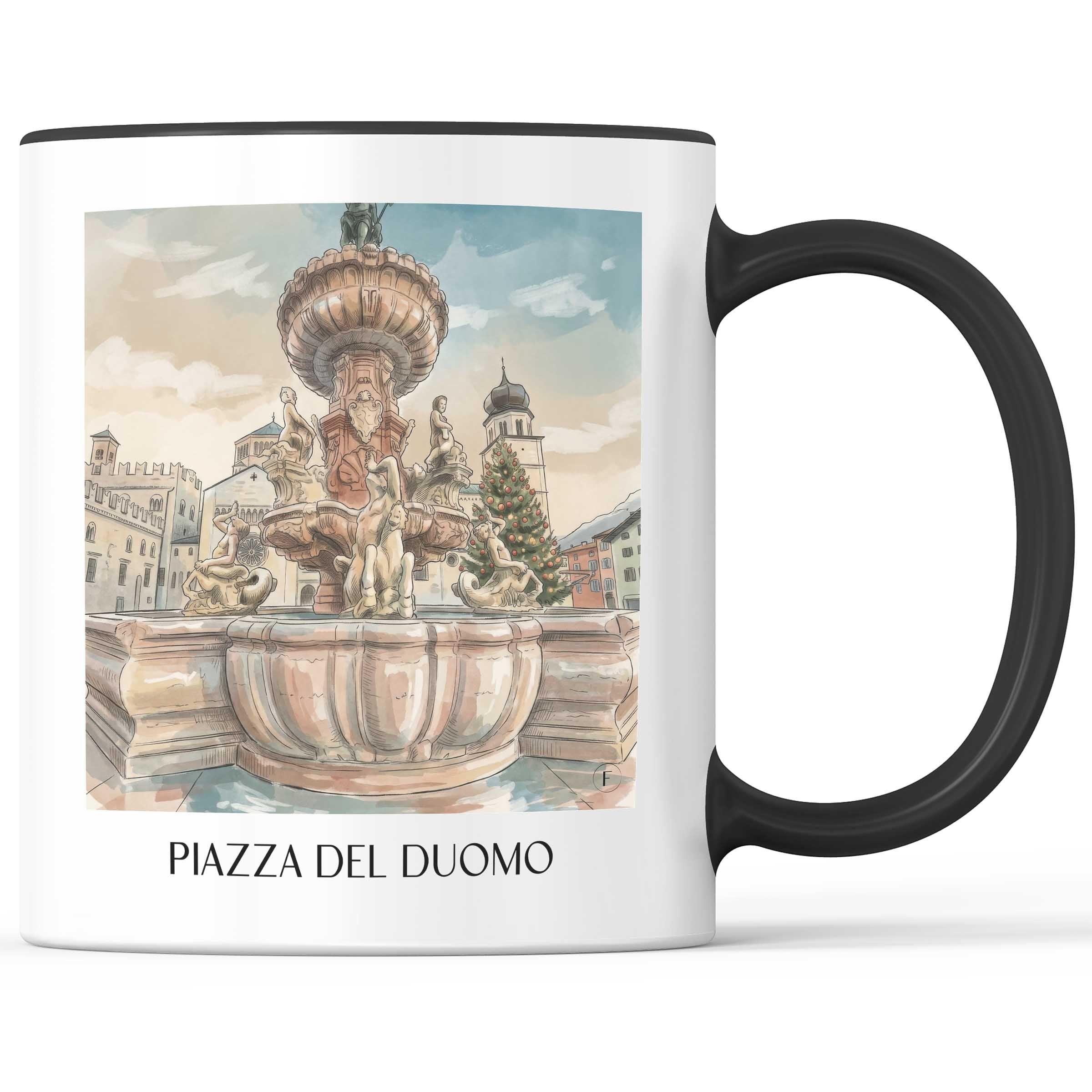 piazza-del-duomo-trient-italien-kaffeebecher-aquarell