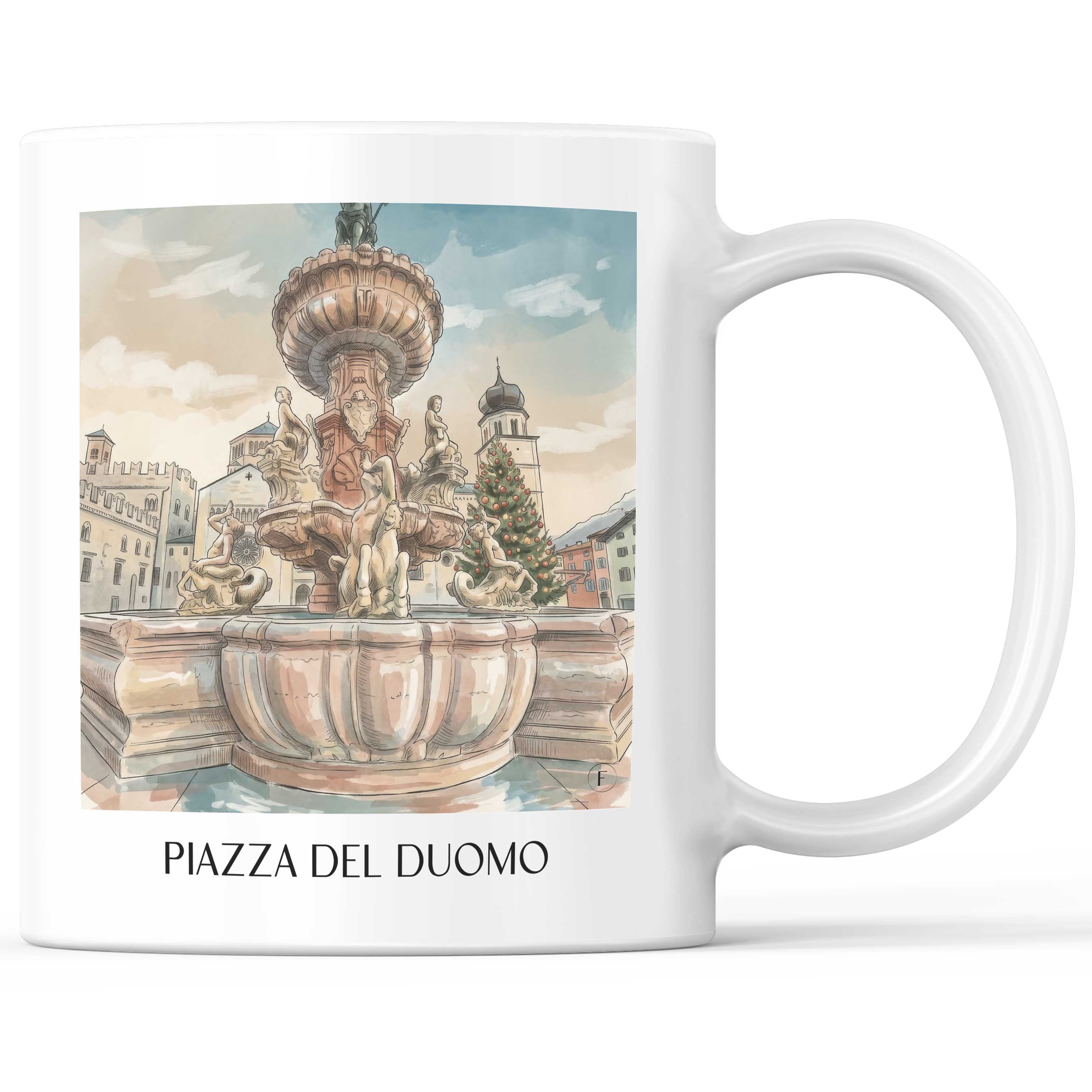 piazza-del-duomo-trient-italien-kaffeebecher-aquarell