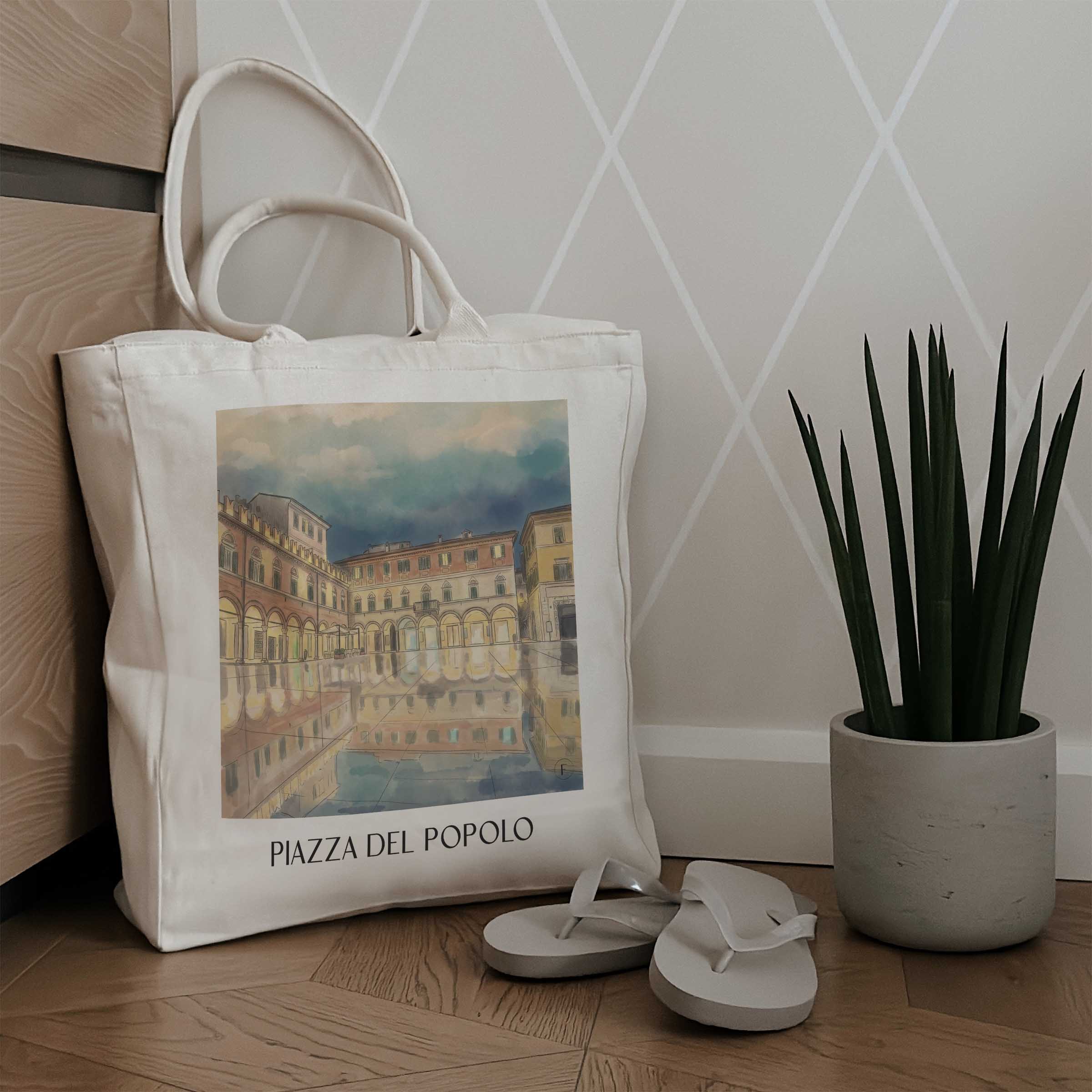 piazza-del-popolo-ascoli-piceno-italien-einkaufstasche-aquarell