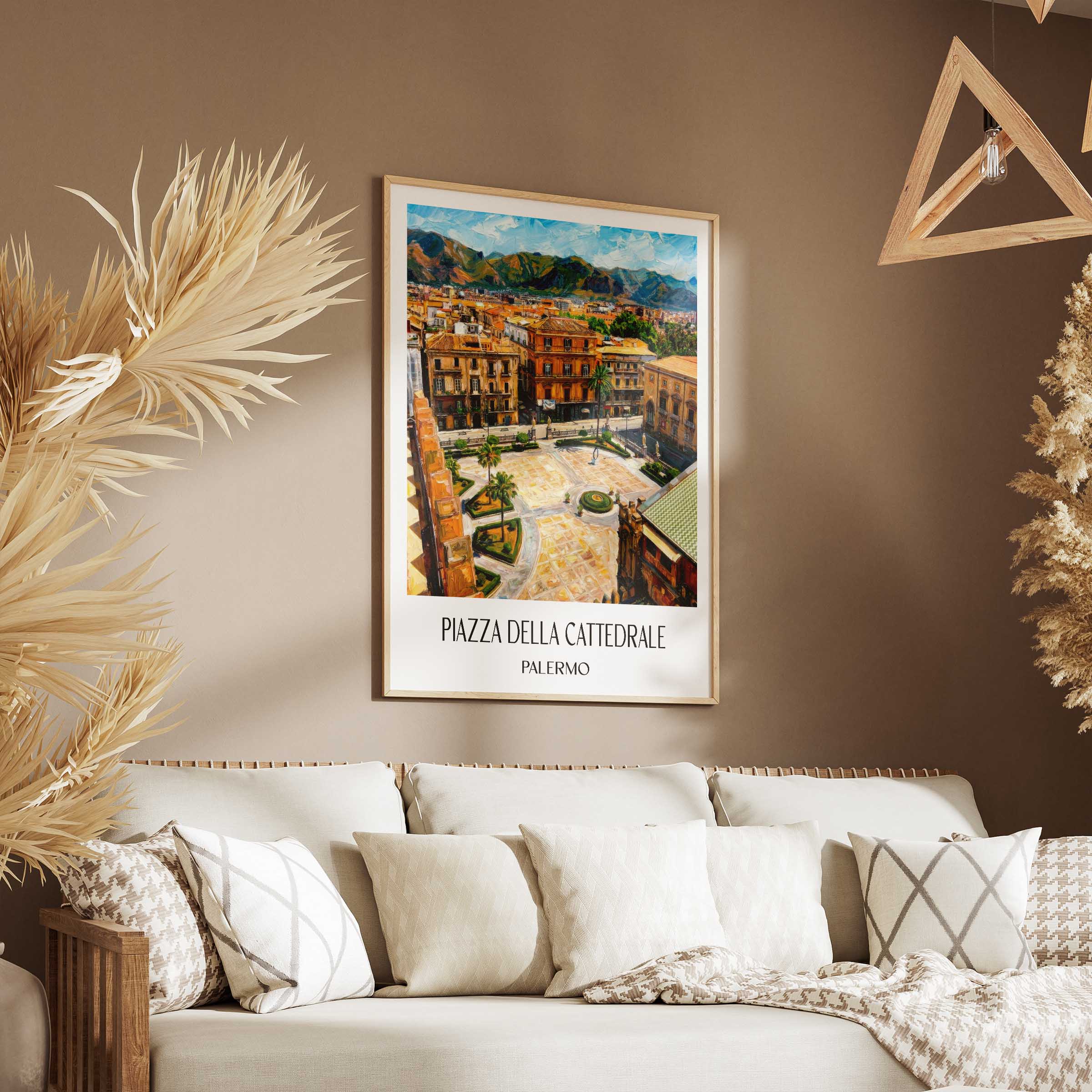 piazza-della-cattedrale-palermo-italien-poster-oil-painting-oelgemaelde