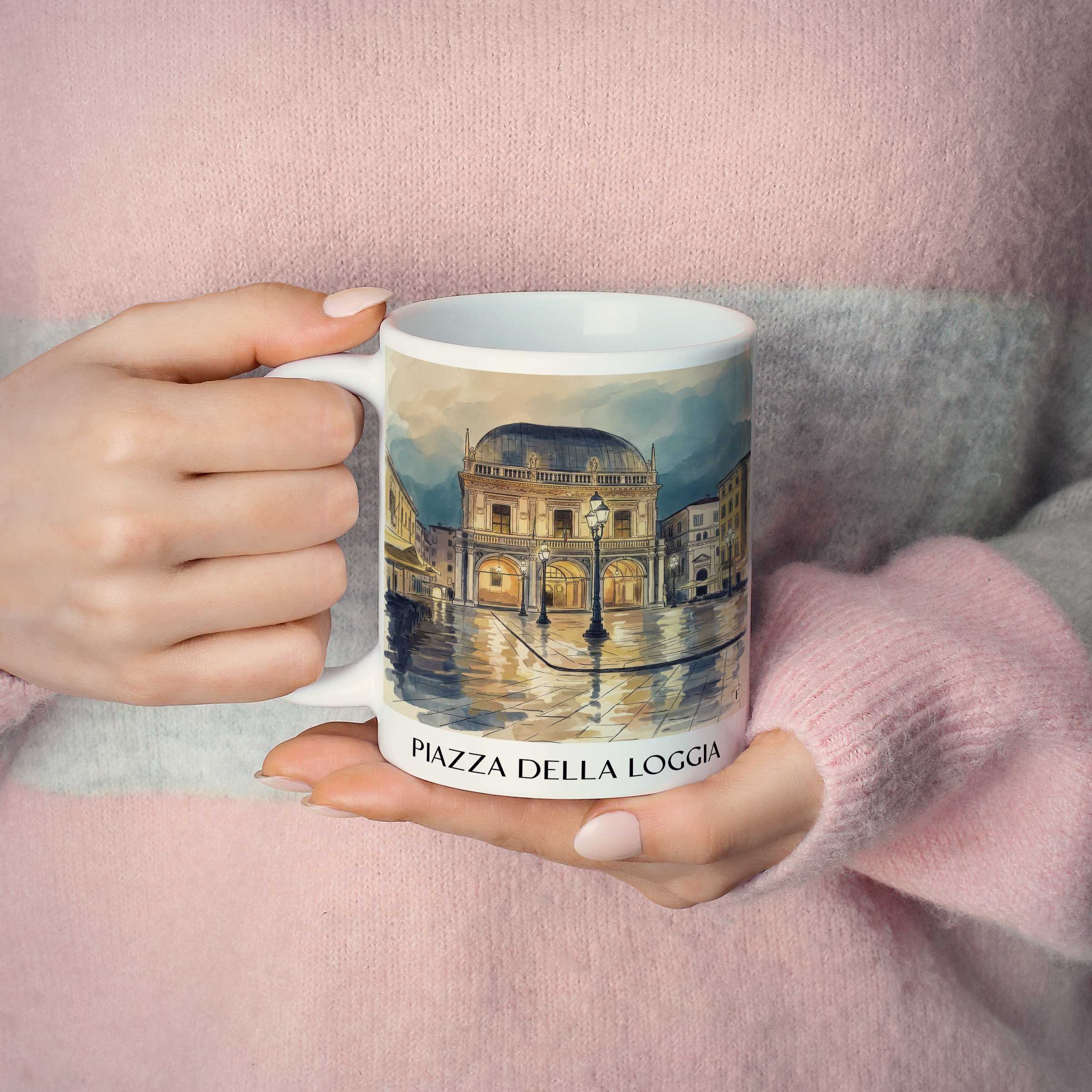 piazza-della-loggia-brescia-italien-kaffeebecher-aquarell