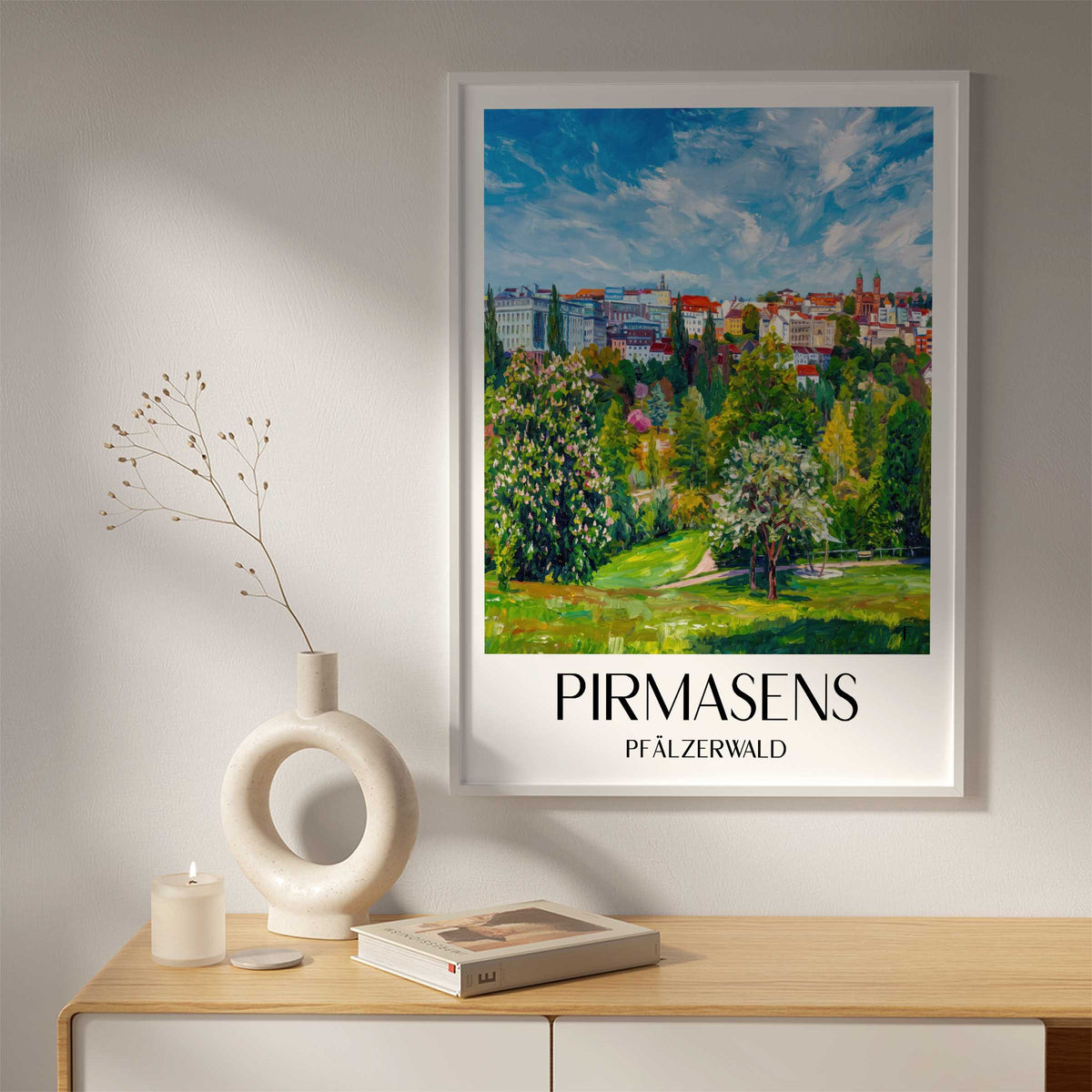 pirmasens-pfälzerwald-deutschland-poster-oil-painting-oelgemaelde