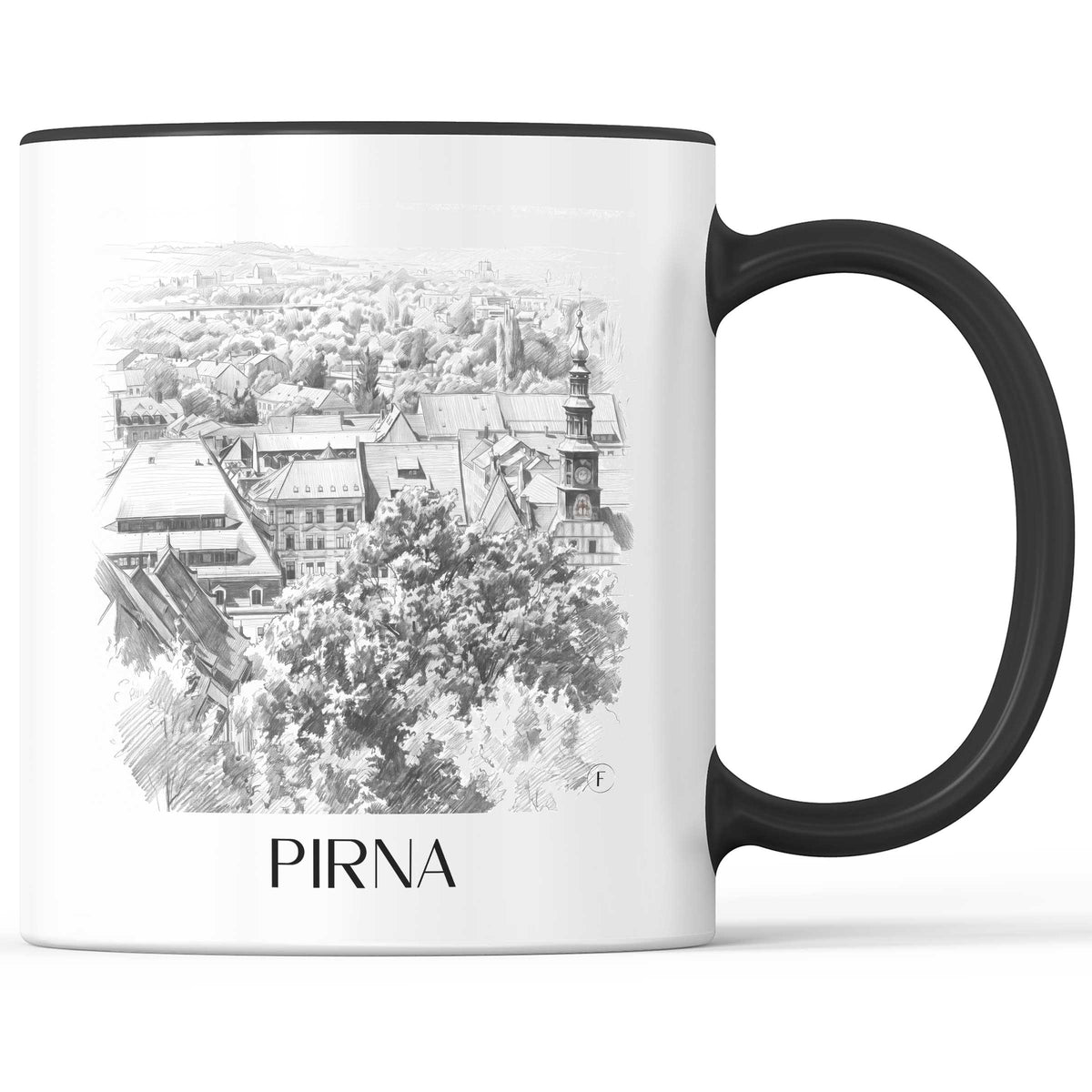 pirna-sächsische-schweiz-deutschland-kaffeebecher-bleistift-zeichnung-drawing