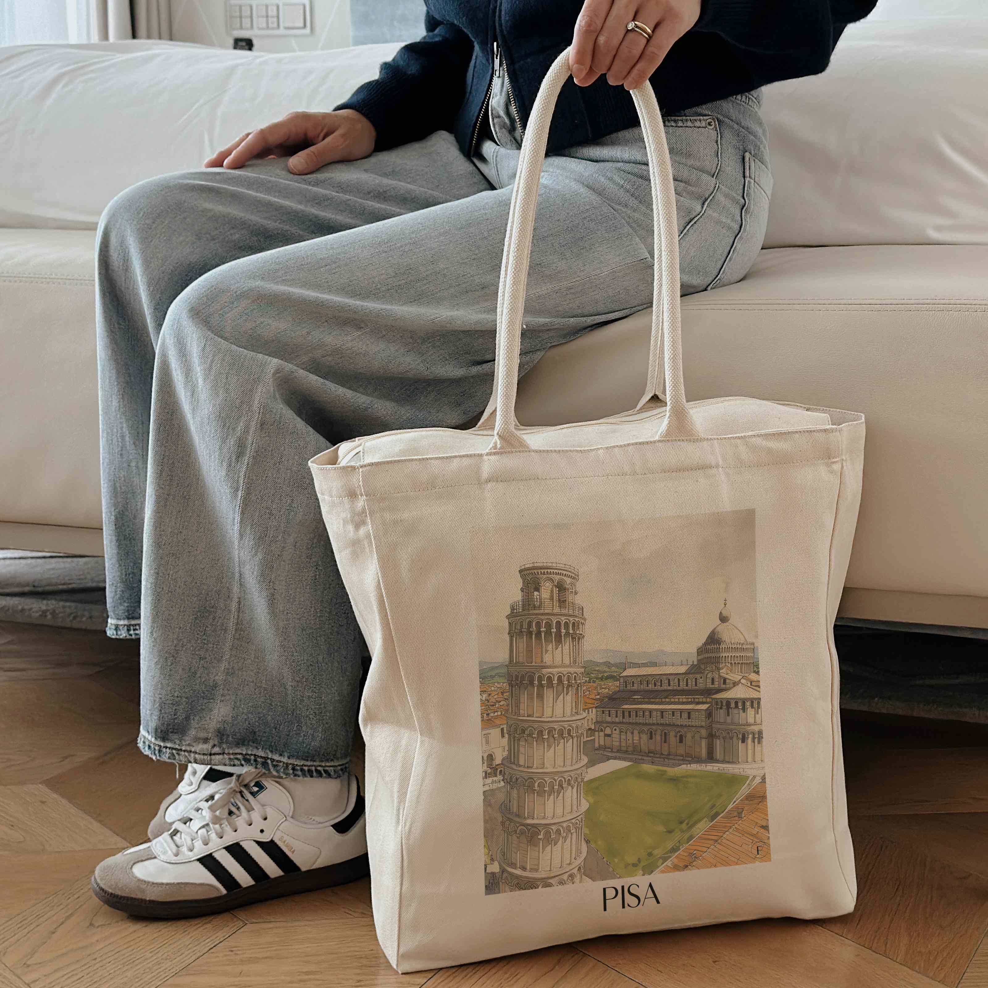 pisa-italien-einkaufstasche-aquarell