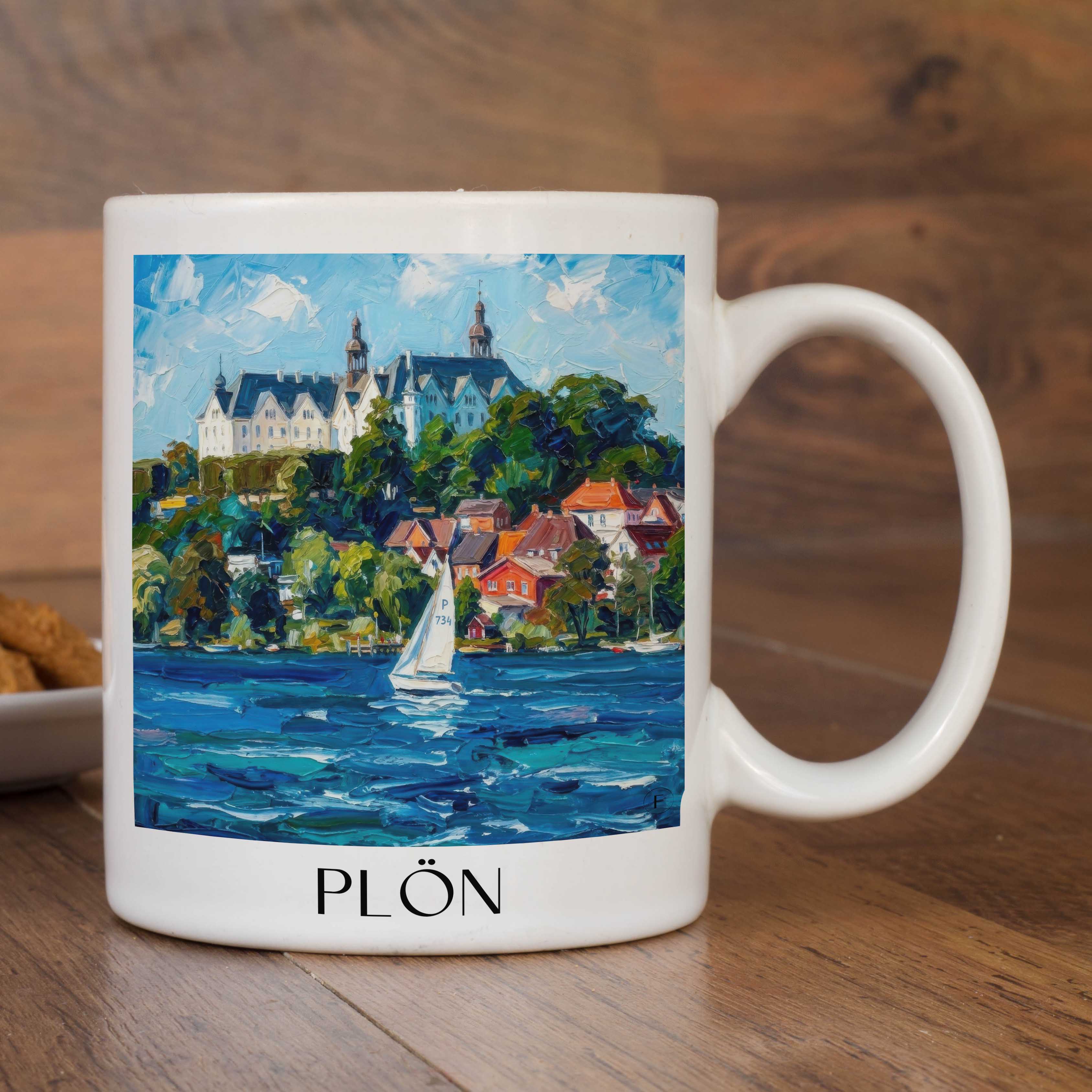 plön-schleswig-holstein-deutschland-kaffeebecher-oil-painting-oelgemaelde