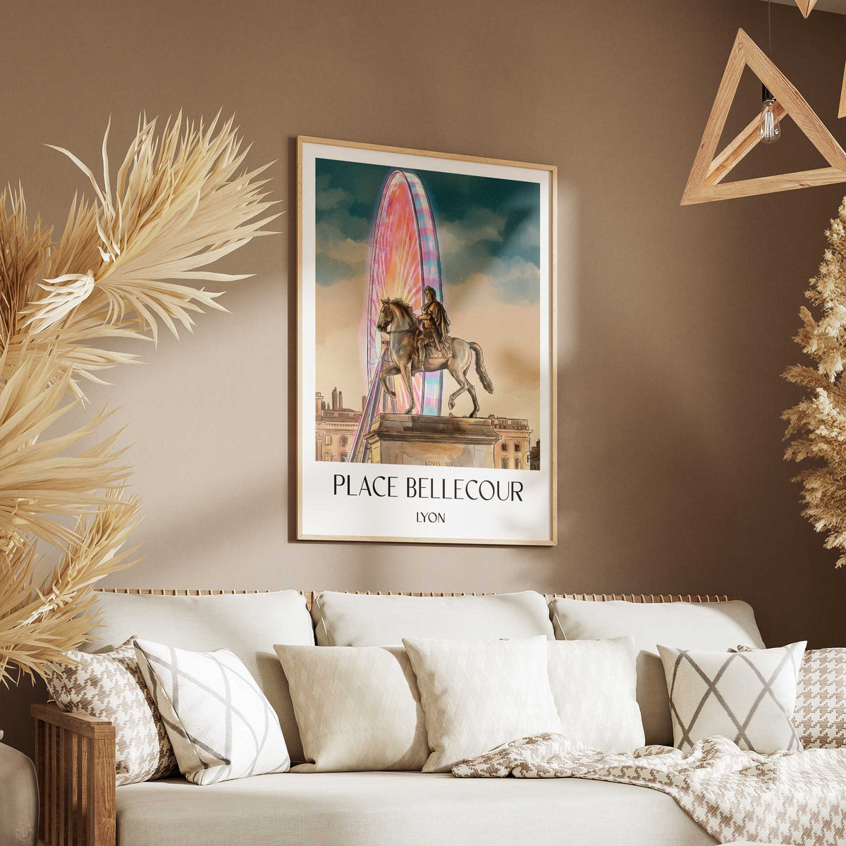 place-bellecour-lyon-frankreich-poster-aquarell