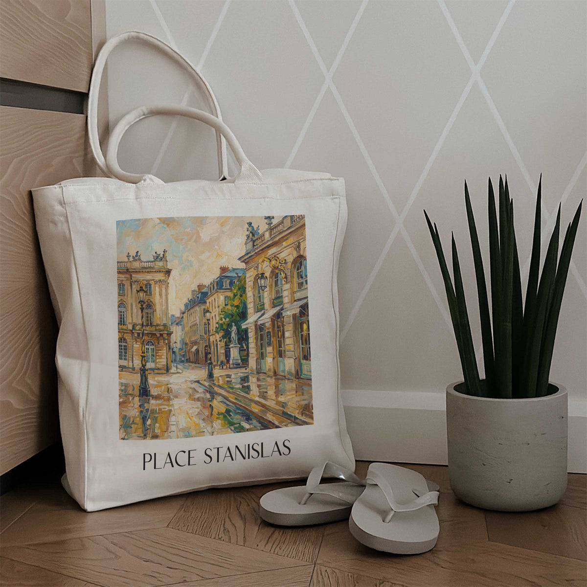 place-stanislas-nancy-frankreich-einkaufstasche-oil-painting-oelgemaelde
