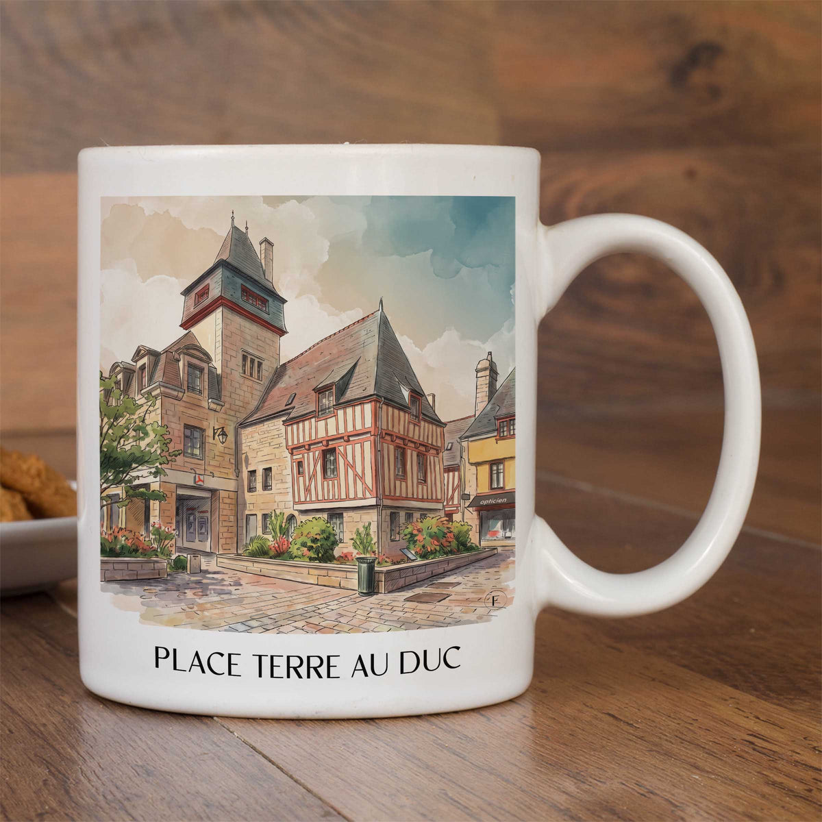 place-terre-au-duc-quimper-frankreich-kaffeebecher-aquarell