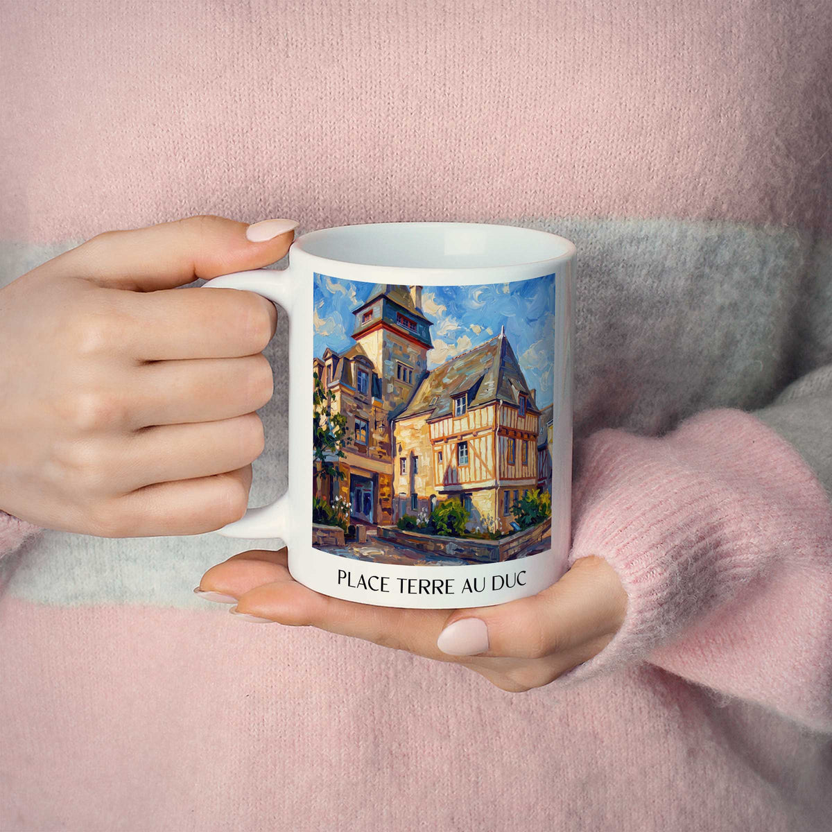 place-terre-au-duc-quimper-frankreich-kaffeebecher-oil-painting-oelgemaelde