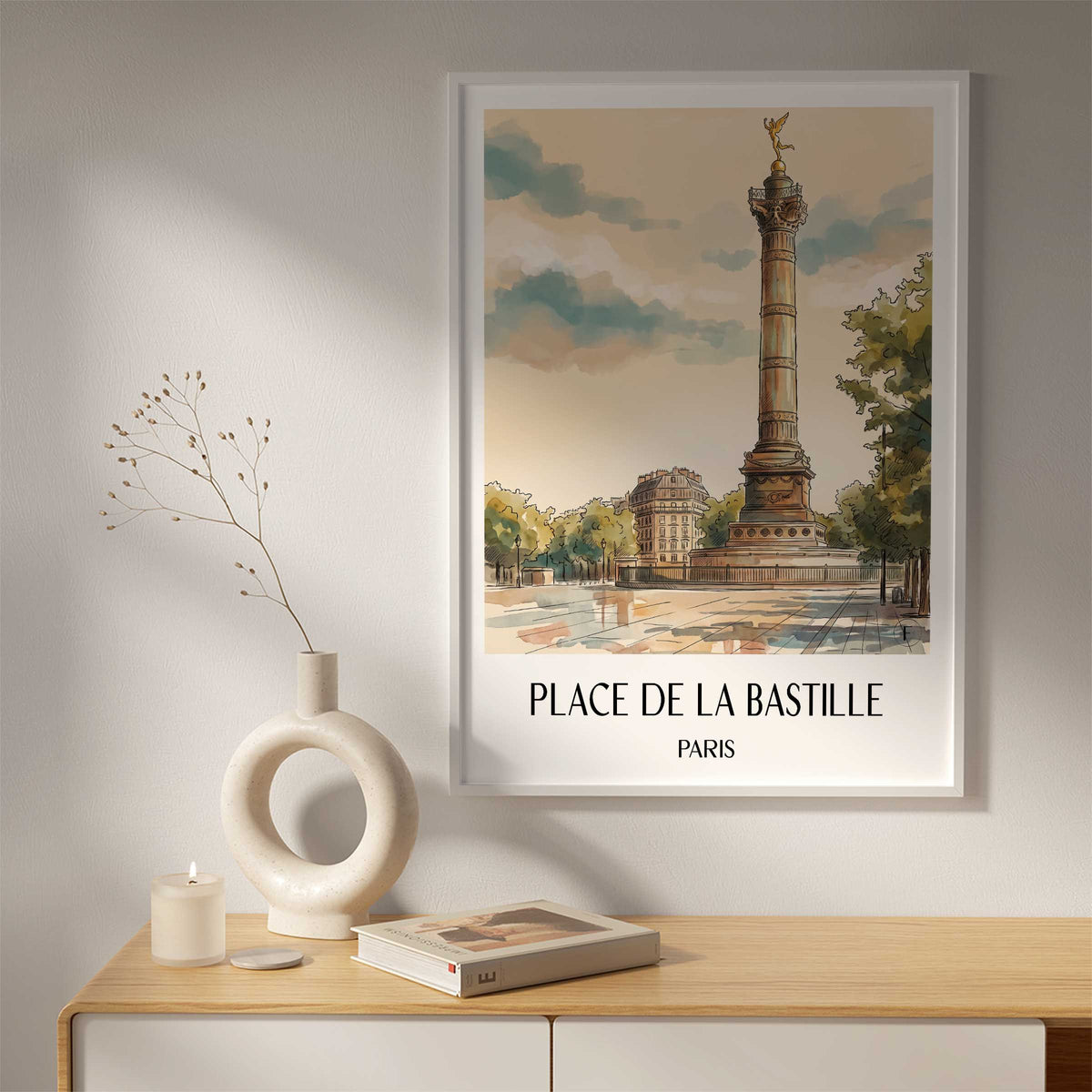 place-de-la-bastille-paris-frankreich-poster-aquarell