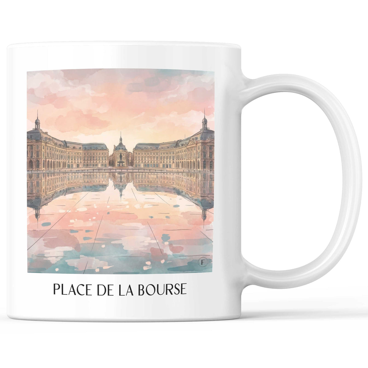 place-de-la-bourse-bordeaux-frankreich-kaffeebecher-aquarell