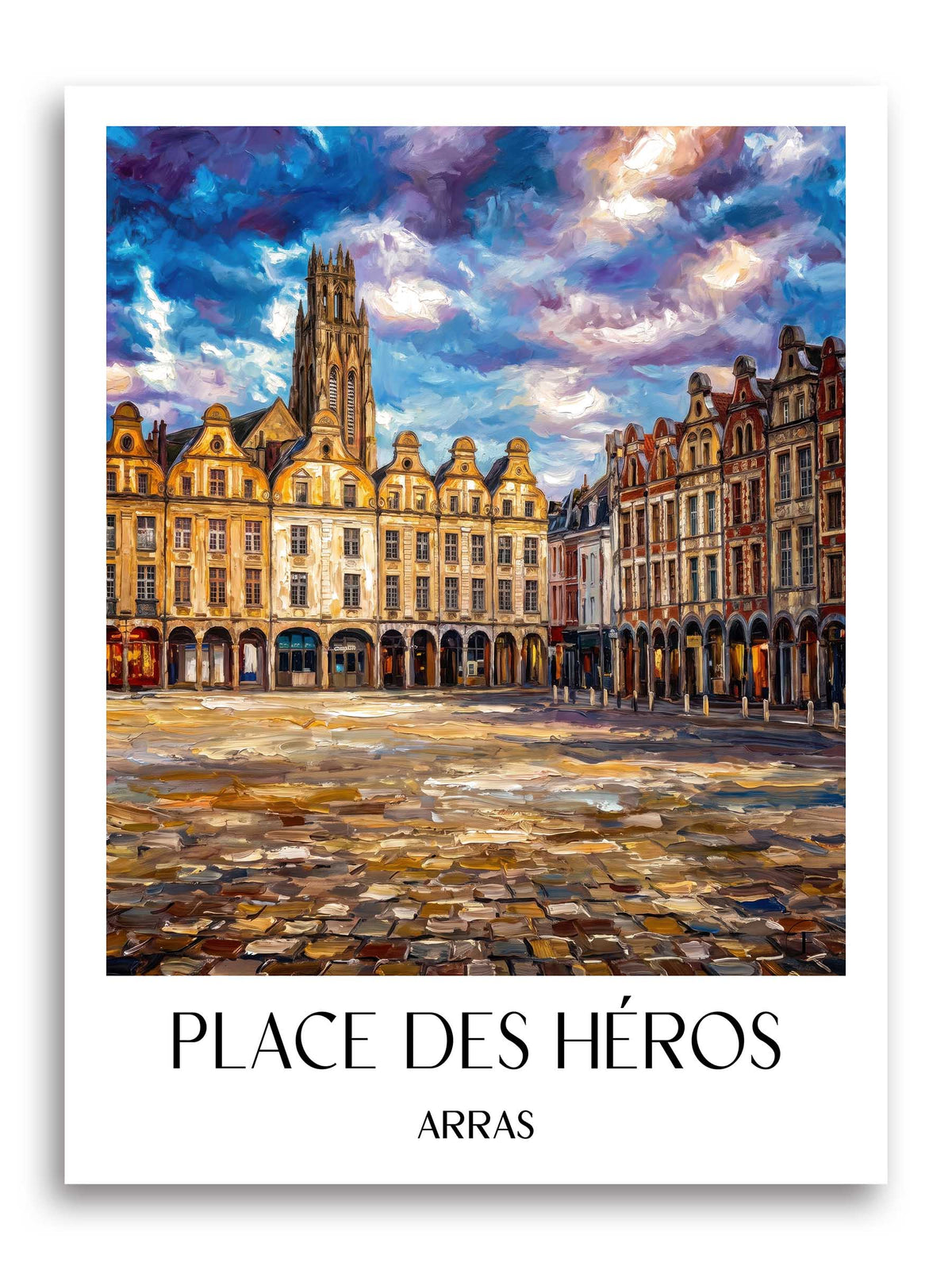 place-des-héros-arras-frankreich-poster-oil-painting-oelgemaelde