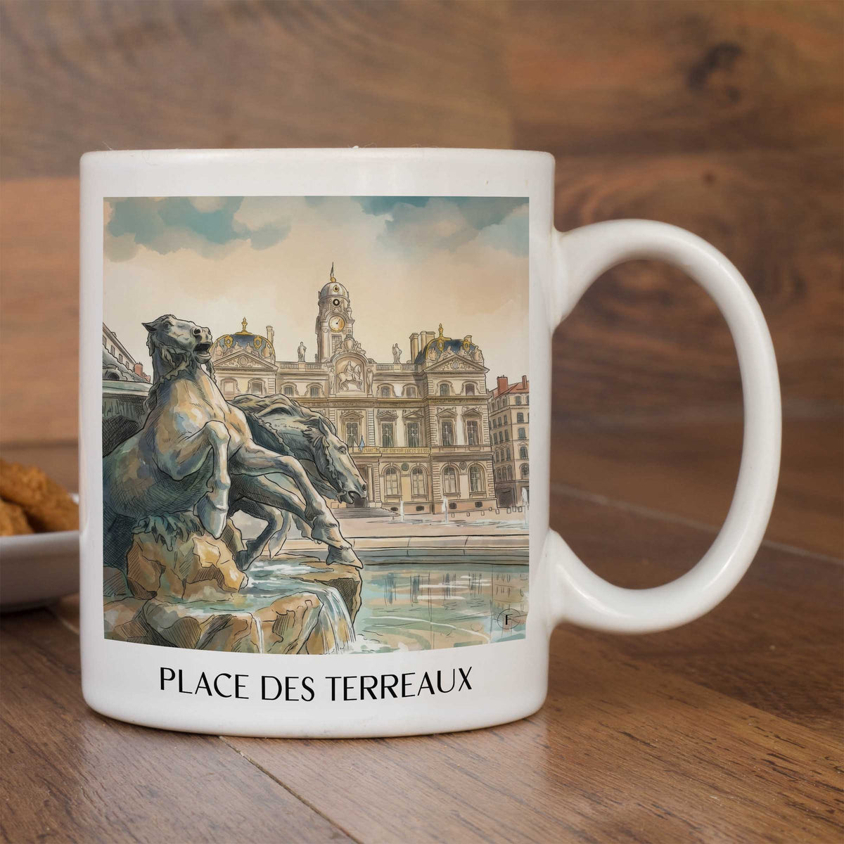 place-des-terreaux-lyon-frankreich-kaffeebecher-aquarell