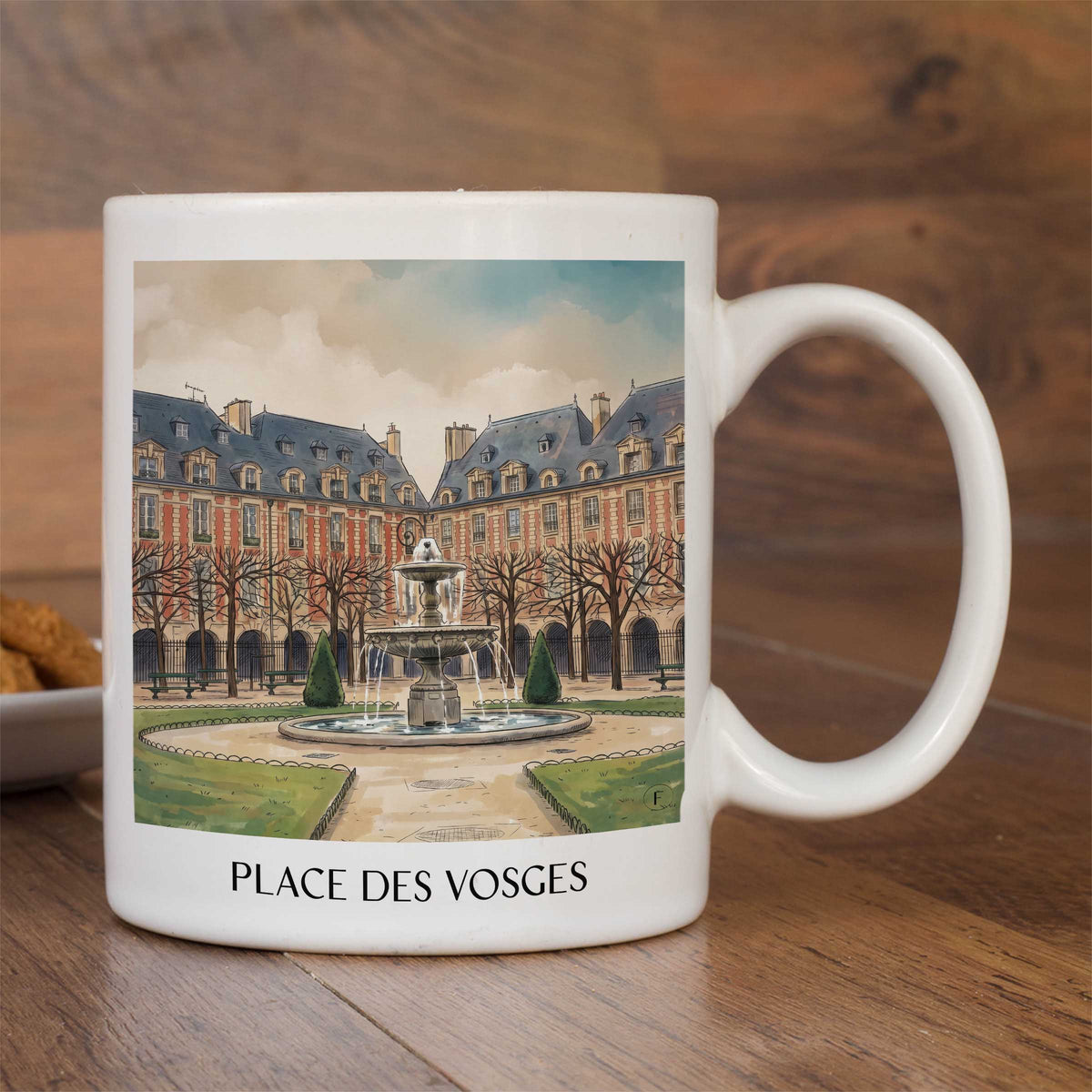 place-des-vosges-paris-frankreich-kaffeebecher-aquarell