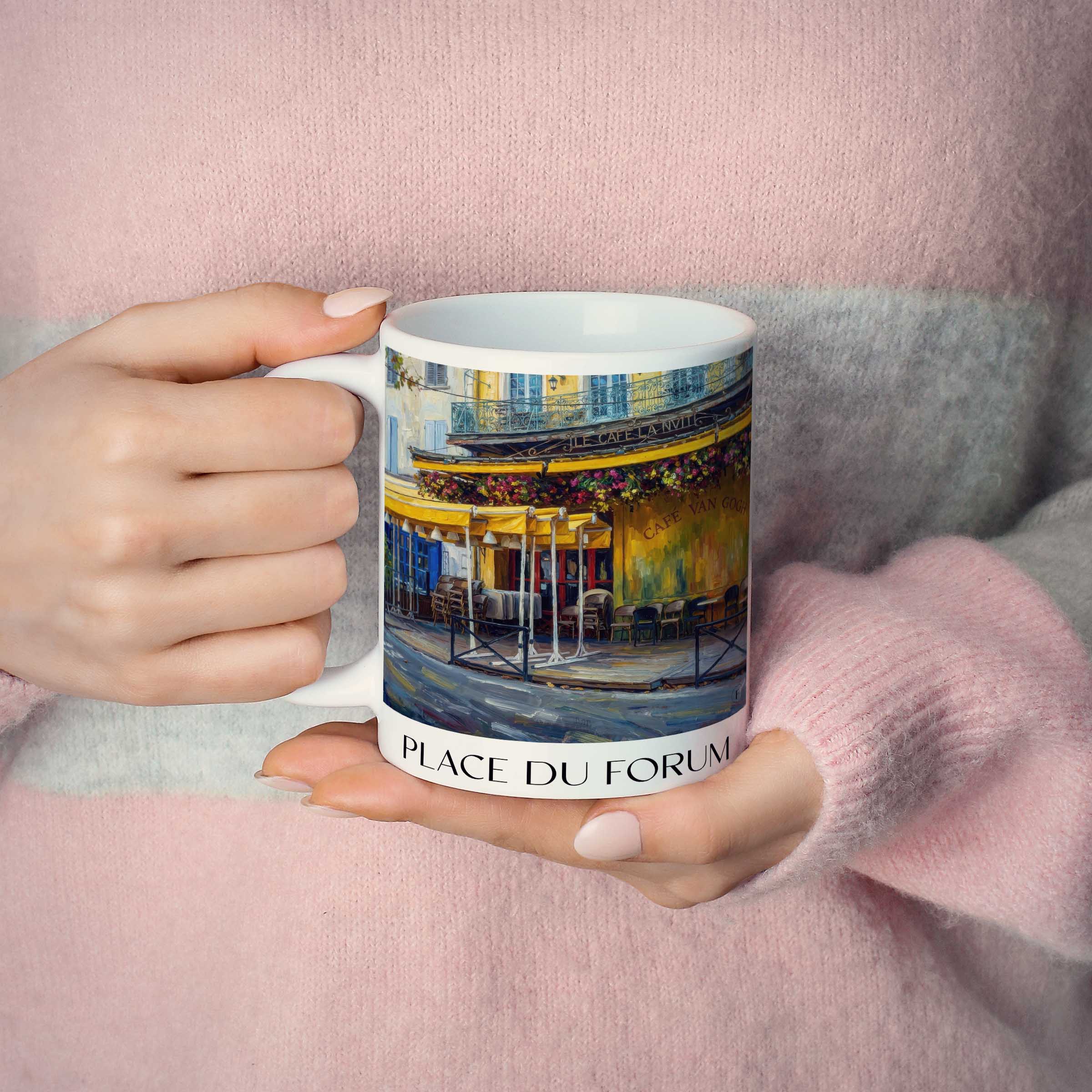 place-du-forum-arles-frankreich-kaffeebecher-oil-painting-oelgemaelde