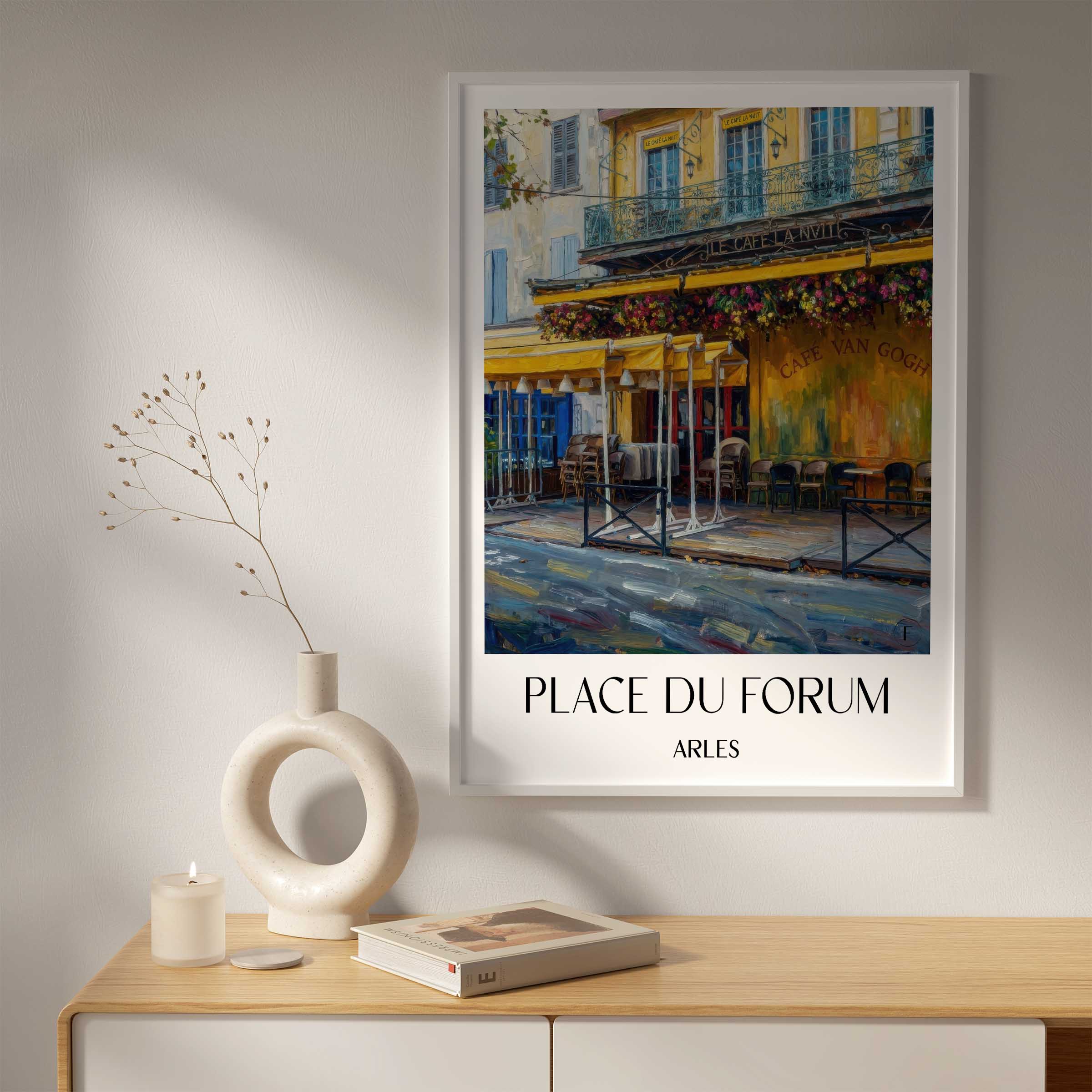 place-du-forum-arles-frankreich-poster-oil-painting-oelgemaelde