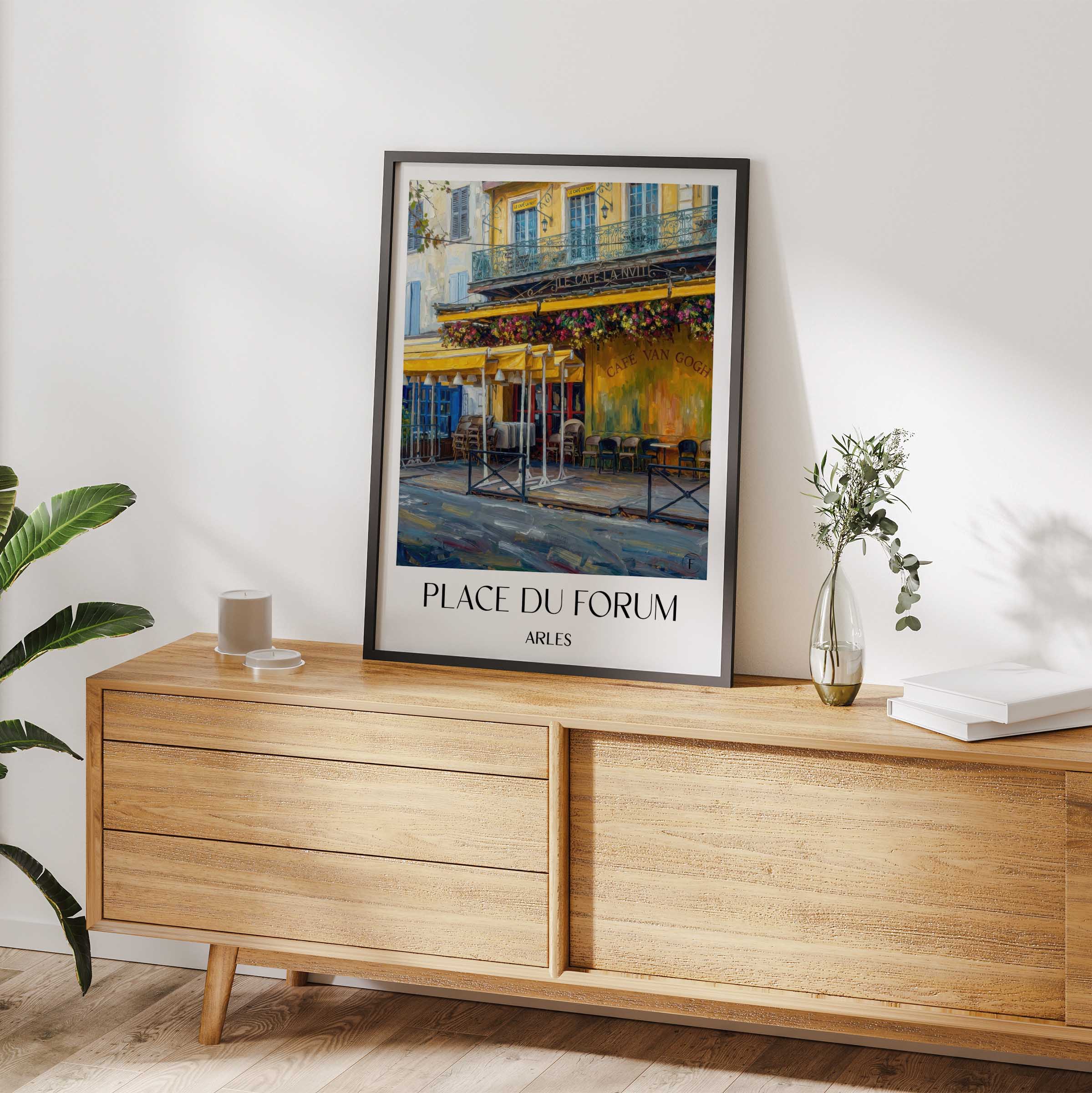place-du-forum-arles-frankreich-poster-oil-painting-oelgemaelde
