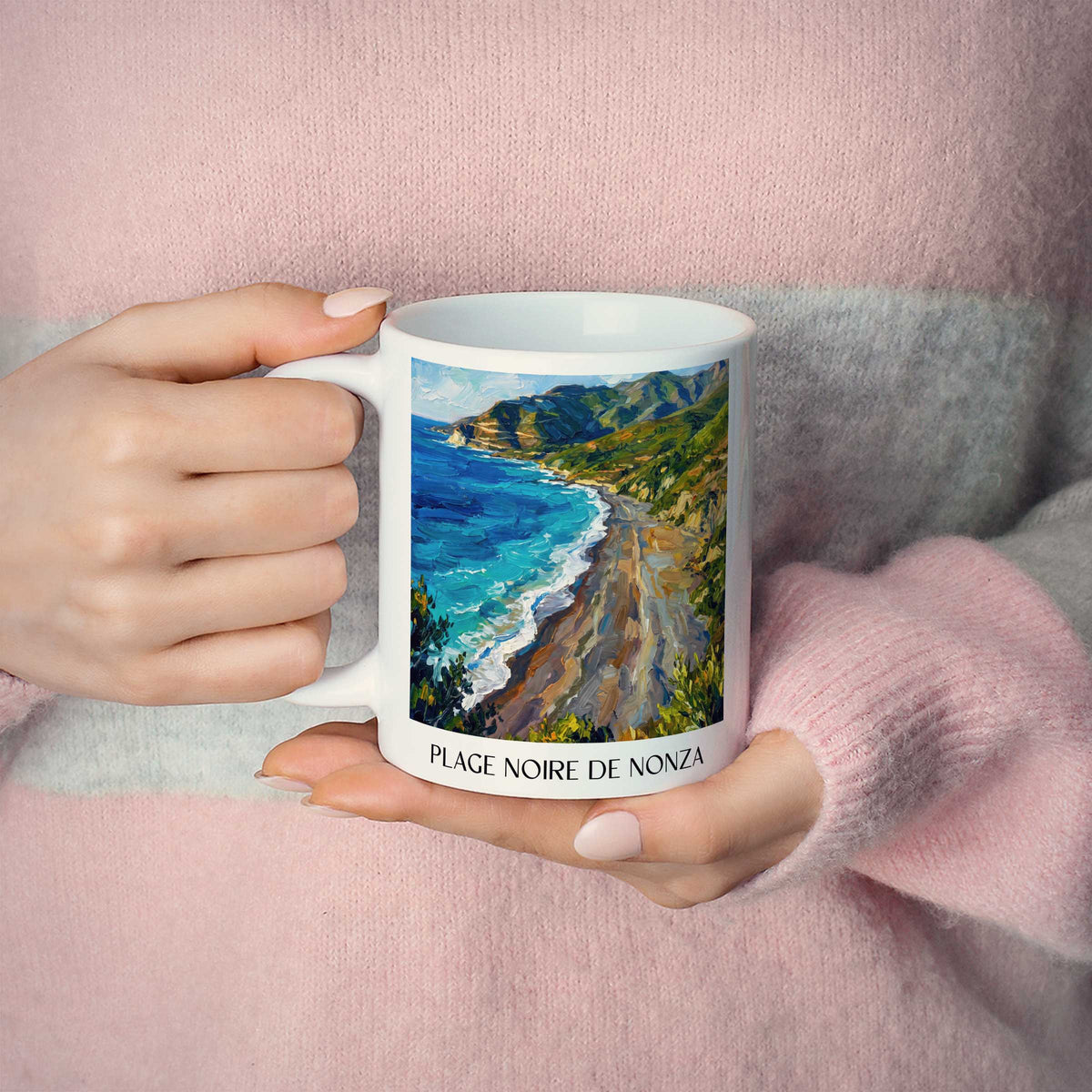 plage-noire-de-nonza-cap-corse-frankreich-kaffeebecher-oil-painting-oelgemaelde
