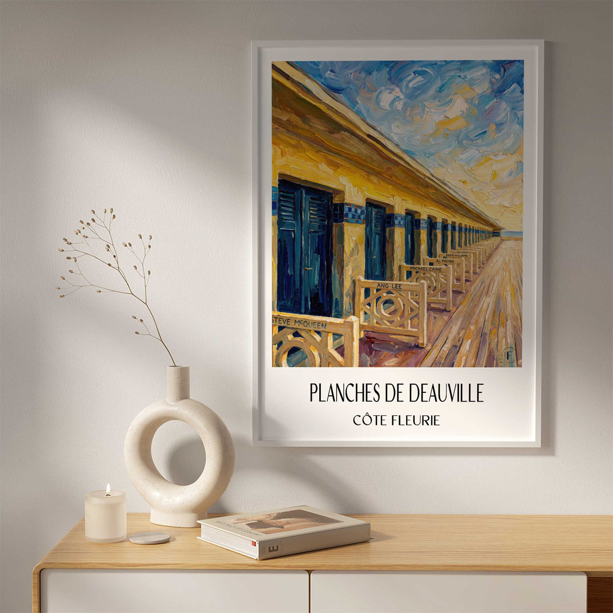 planches-de-deauville-côte-fleurie-frankreich-poster-oil-painting-oelgemaelde