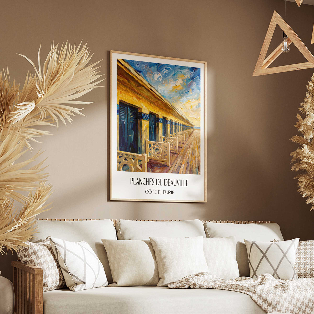 planches-de-deauville-côte-fleurie-frankreich-poster-oil-painting-oelgemaelde