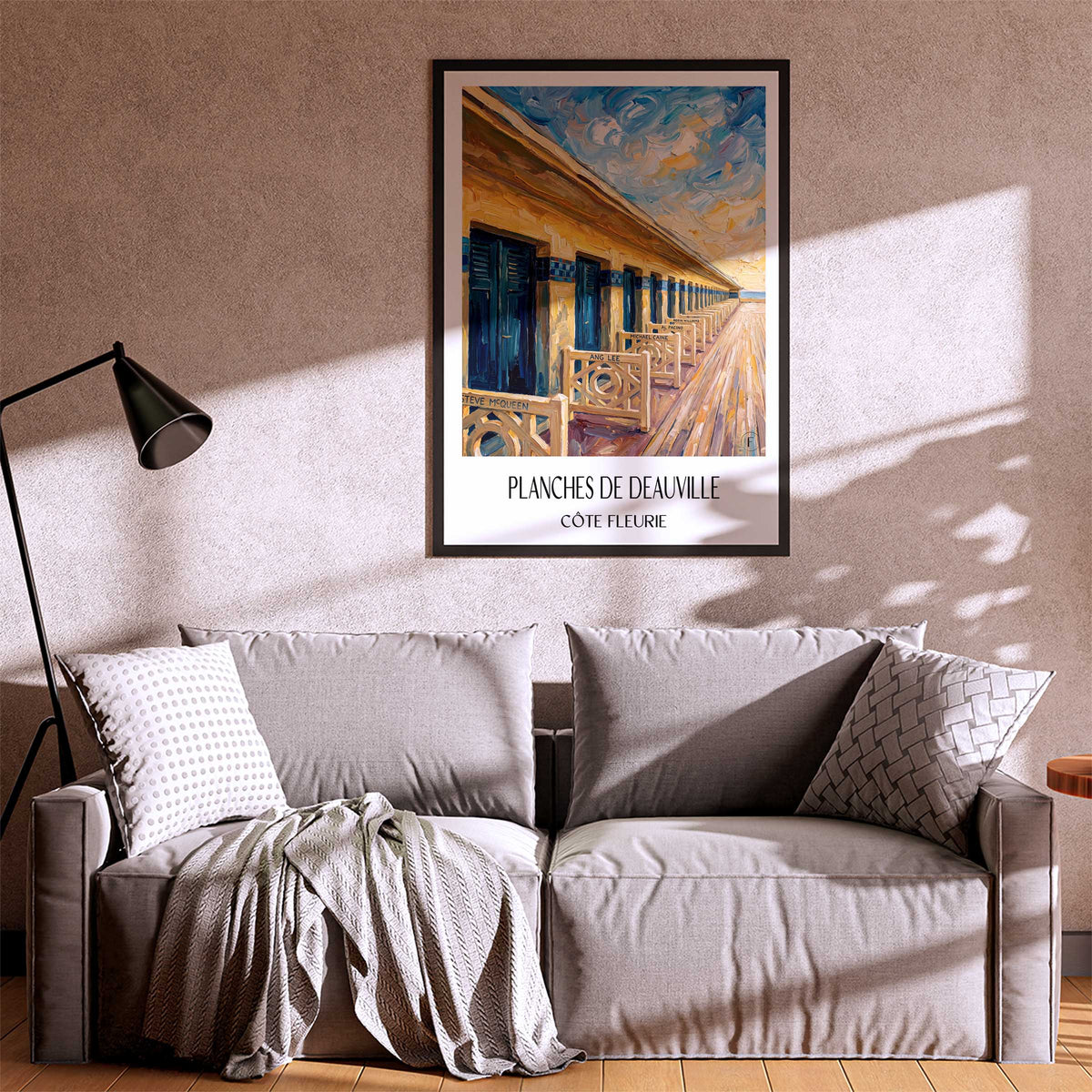 planches-de-deauville-côte-fleurie-frankreich-poster-oil-painting-oelgemaelde