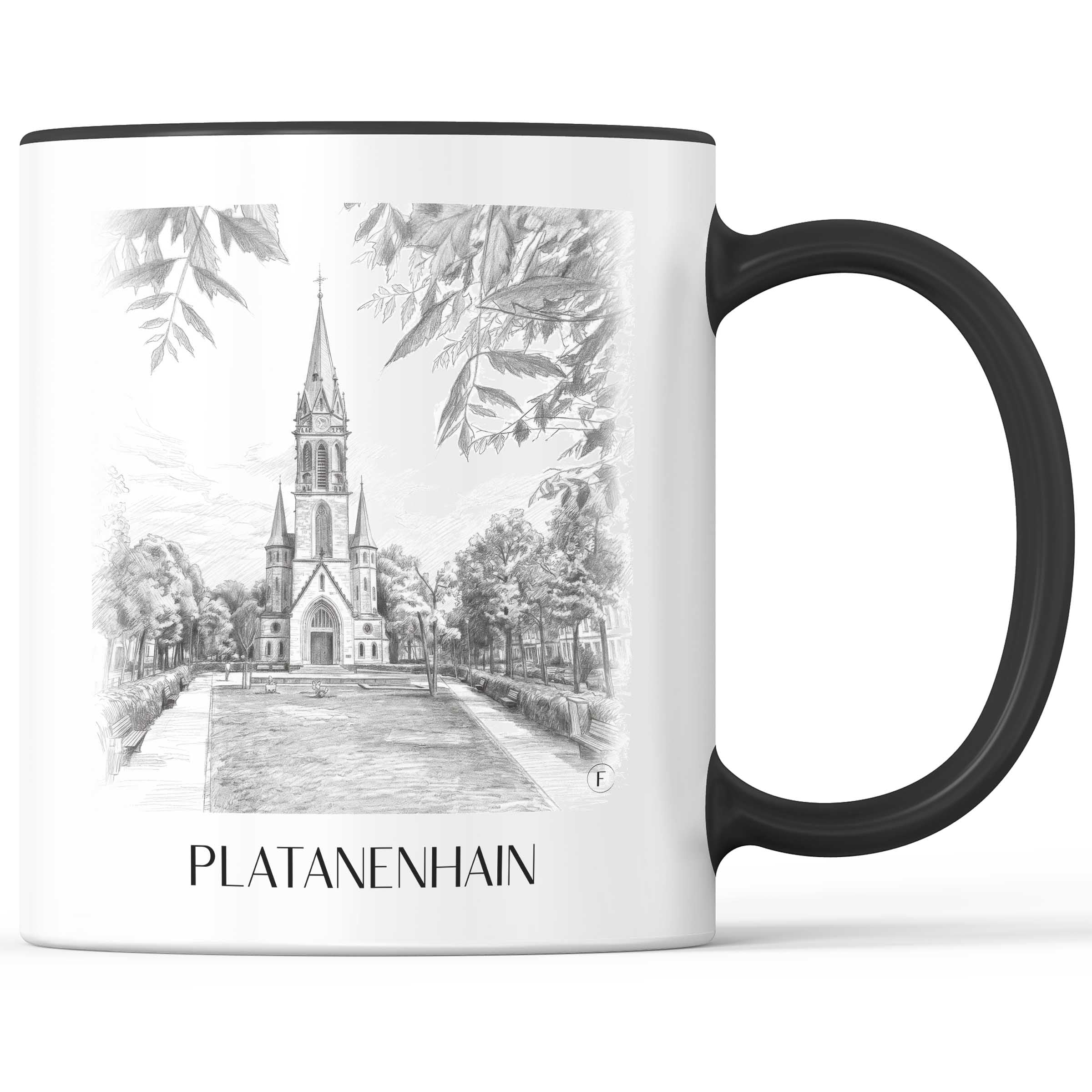 platanenhain-darmstadt-deutschland-kaffeebecher-bleistift-zeichnung-drawing
