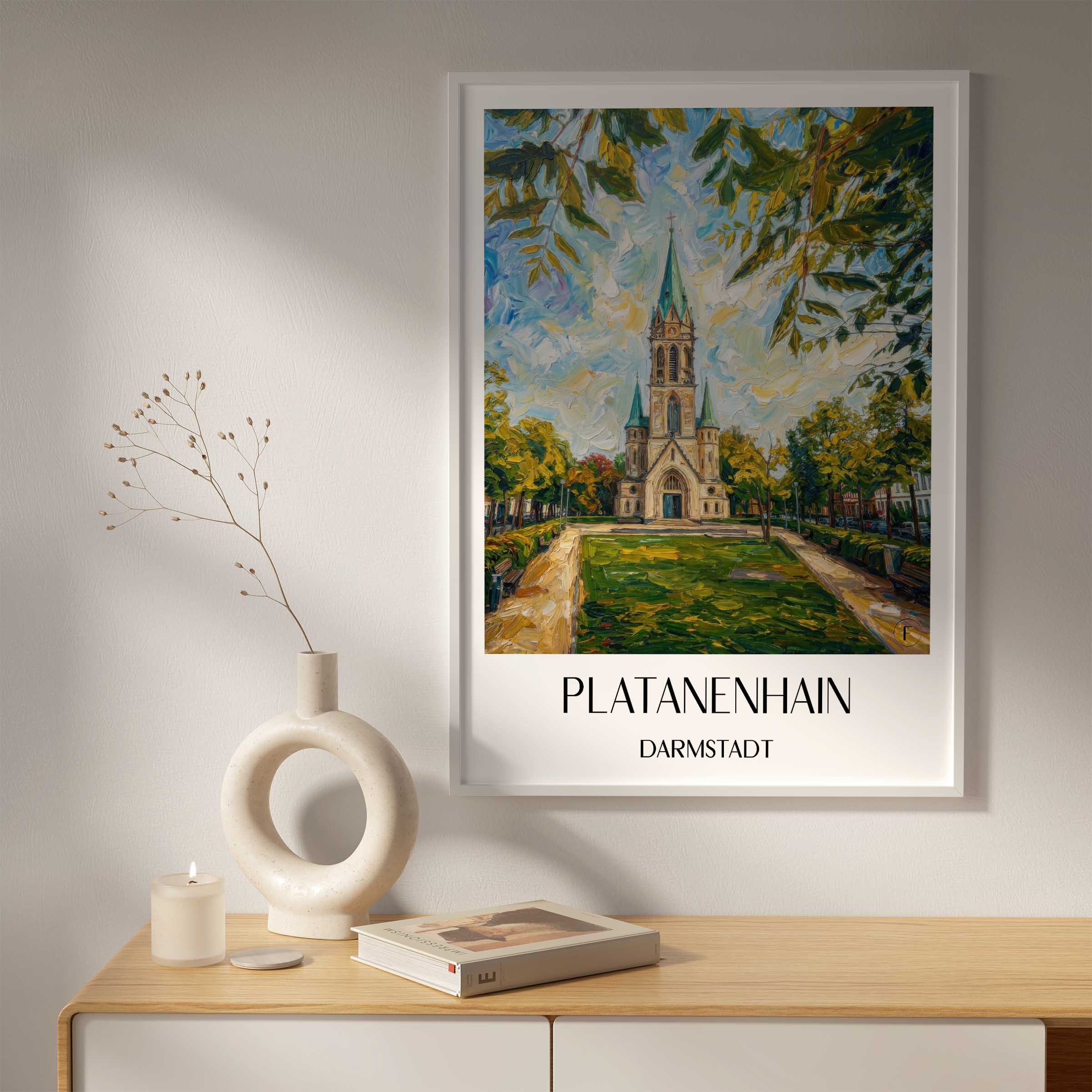 platanenhain-darmstadt-deutschland-poster-oil-painting-oelgemaelde