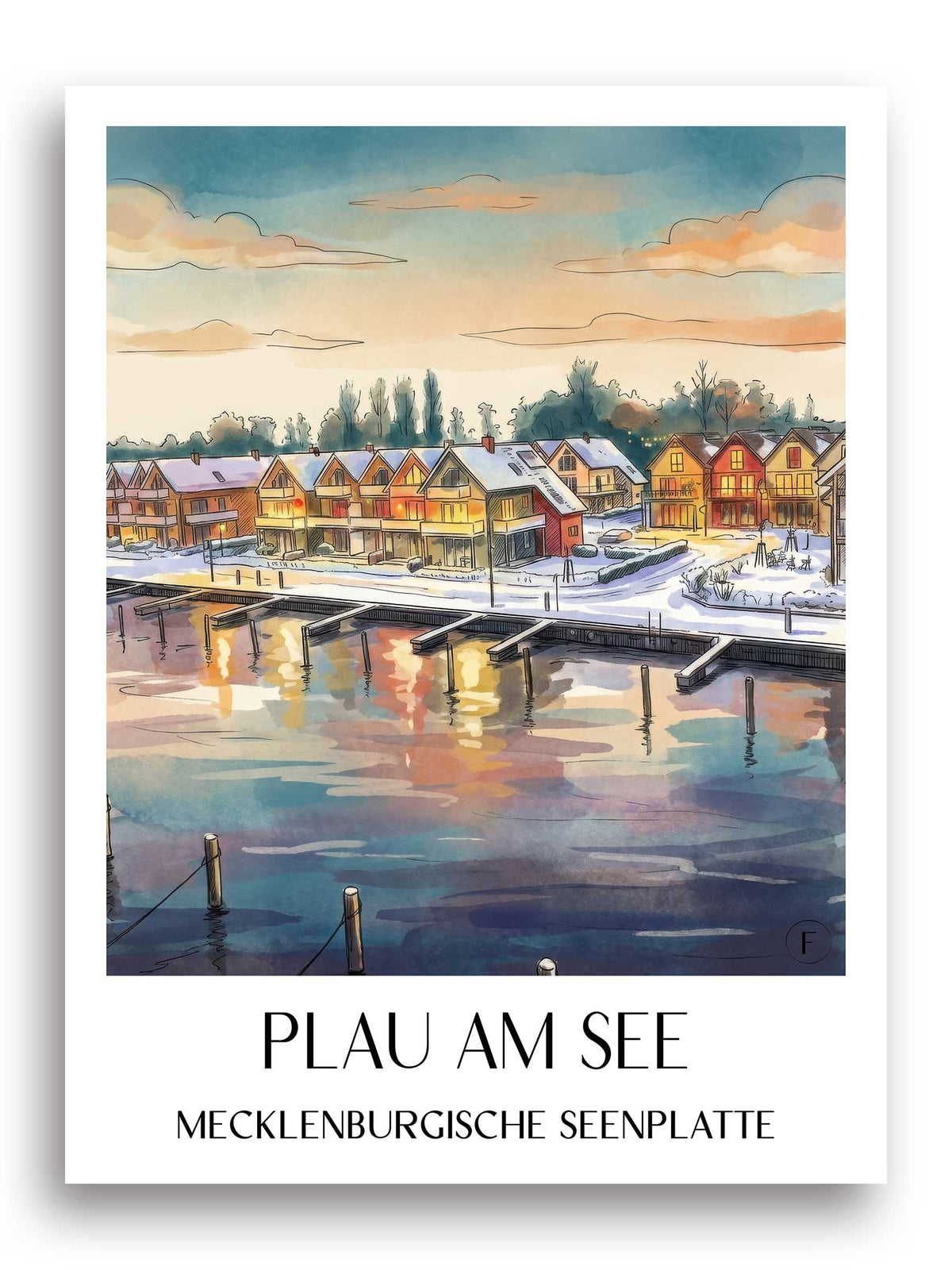 plau-am-see-mecklenburgische-seenplatte-deutschland-poster-aquarell