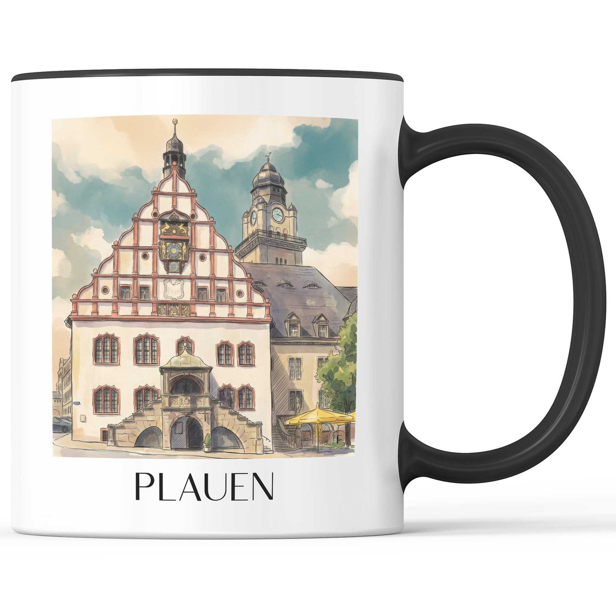 plauen-sachsen-deutschland-kaffeebecher-aquarell
