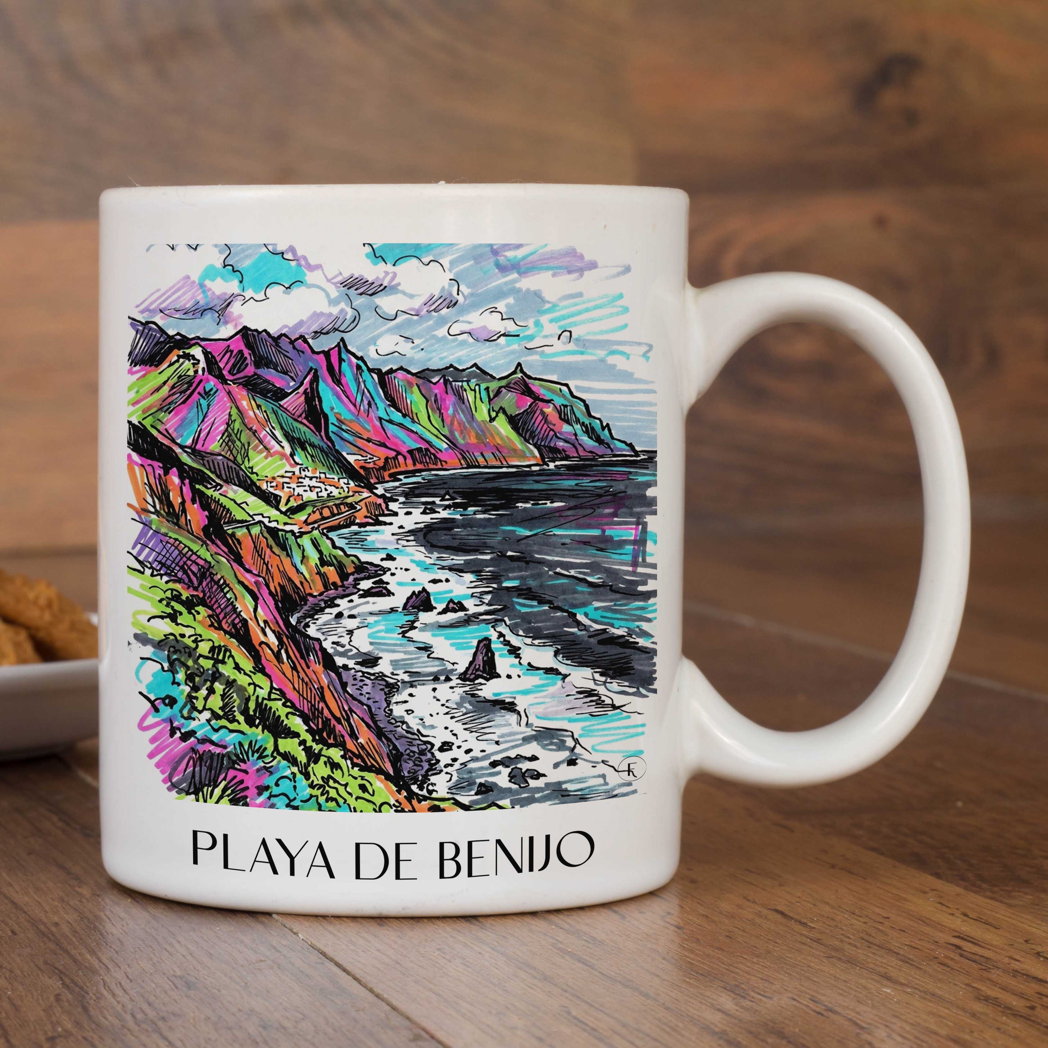 playa-de-benijo-teneriffa-spanien-kaffeebecher-graffiti