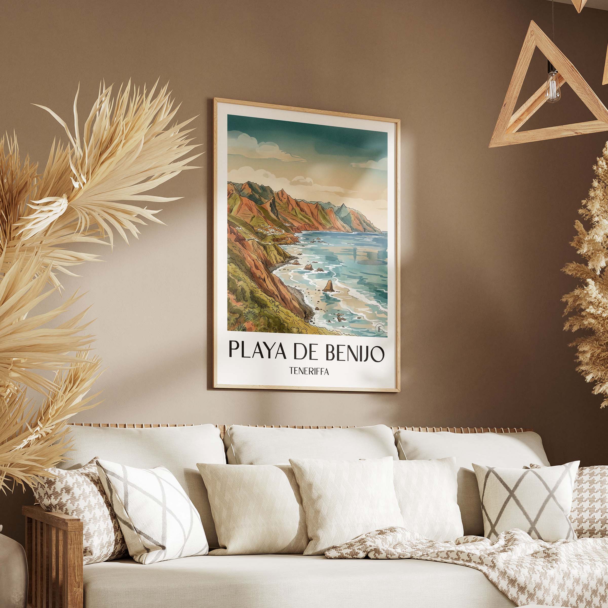 playa-de-benijo-teneriffa-spanien-poster-aquarell