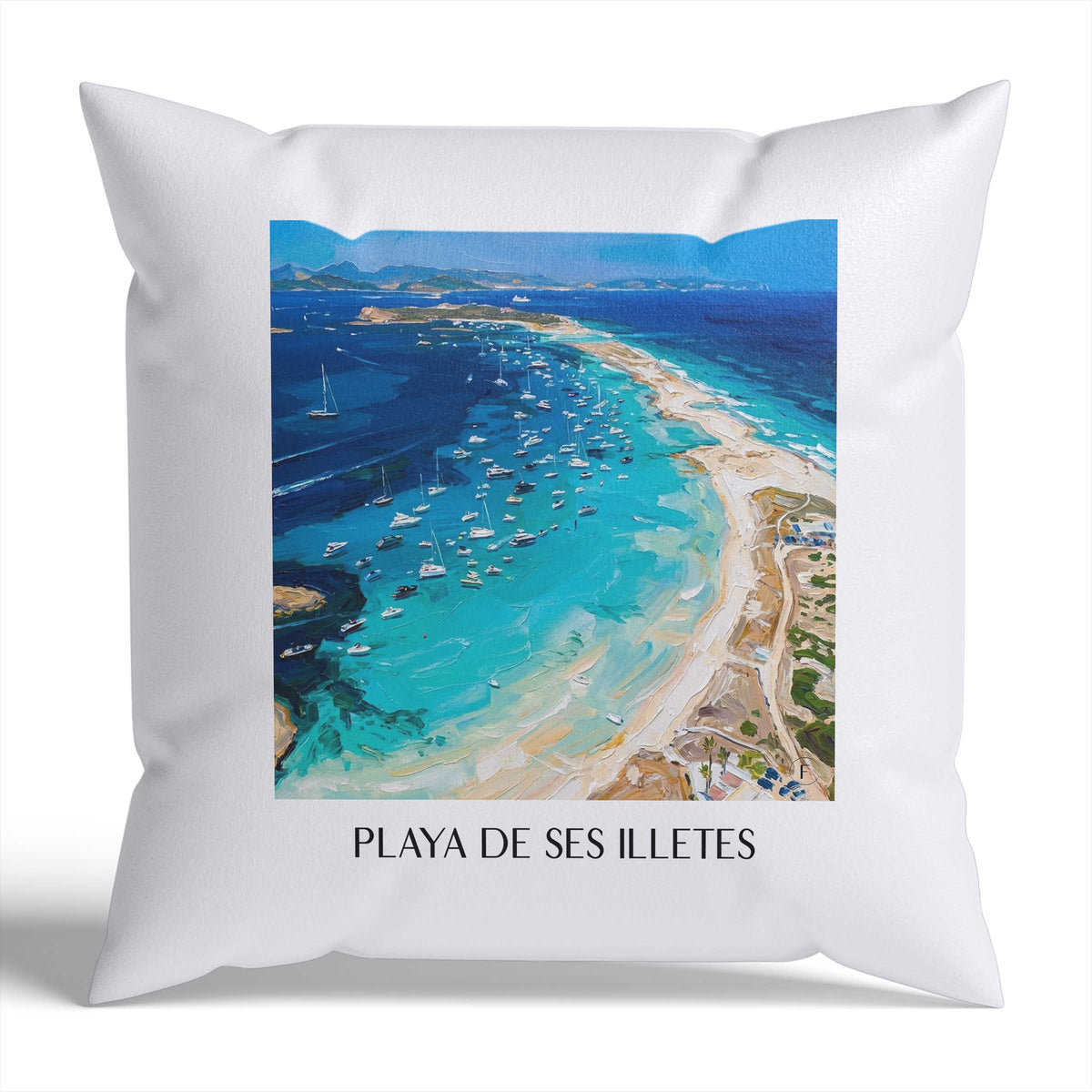 playa-de-ses-illetes-formentera-spanien-kissenbezug-oil-painting-oelgemaelde