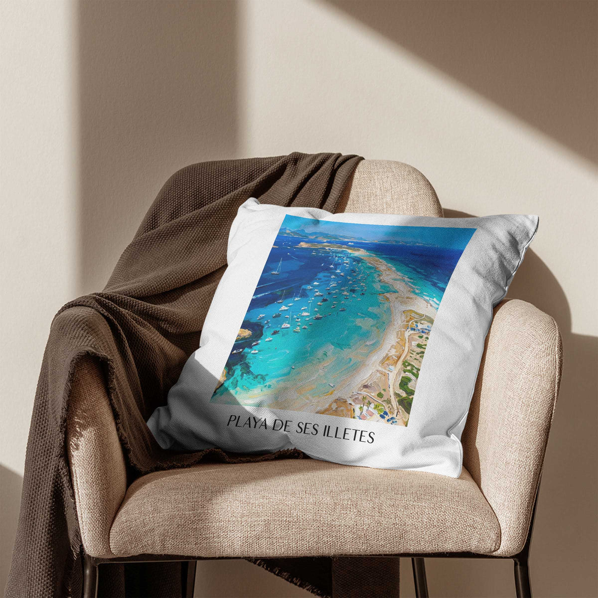 playa-de-ses-illetes-formentera-spanien-kissenbezug-oil-painting-oelgemaelde