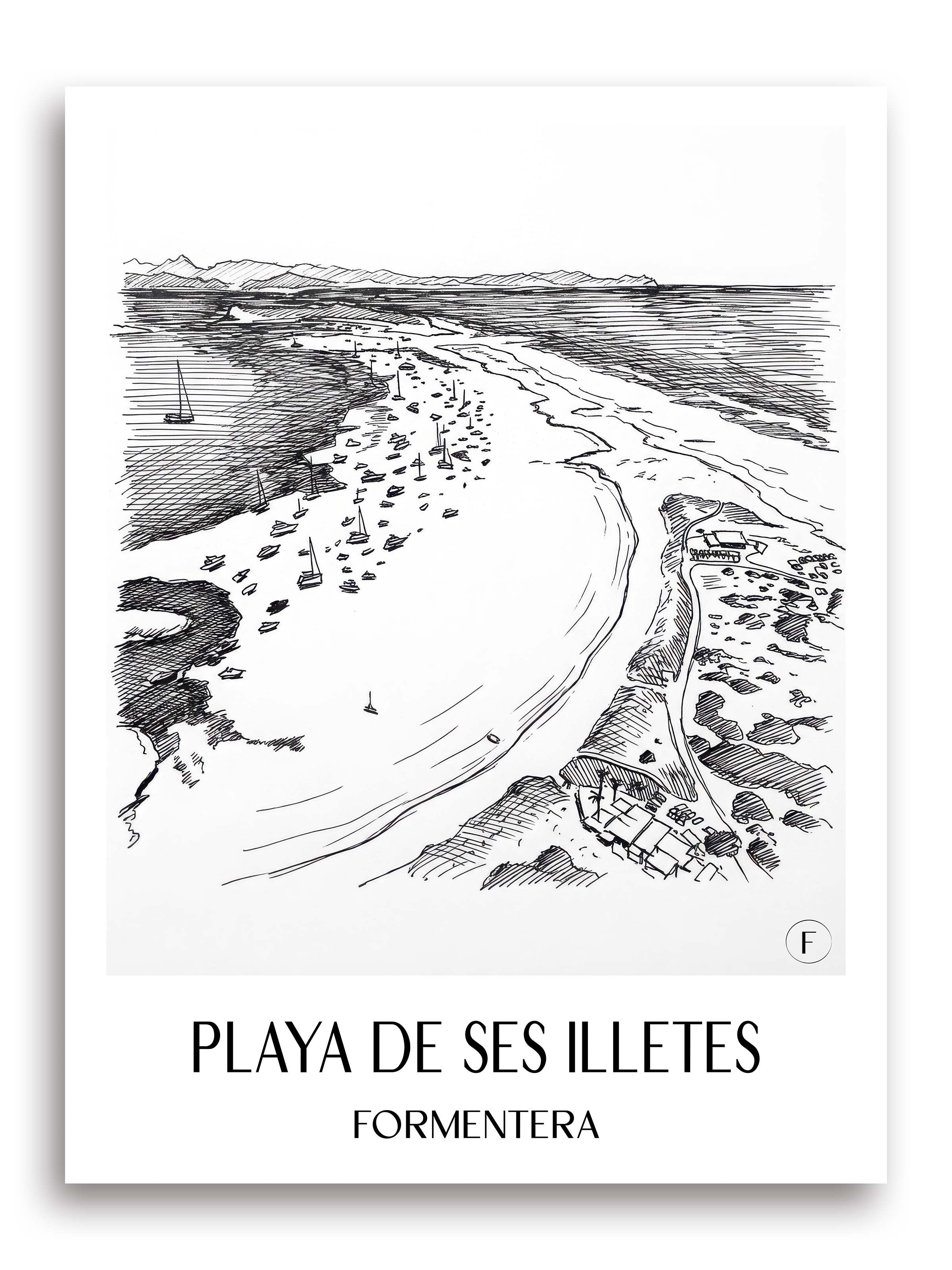 playa-de-ses-illetes-formentera-spanien-poster-skizze