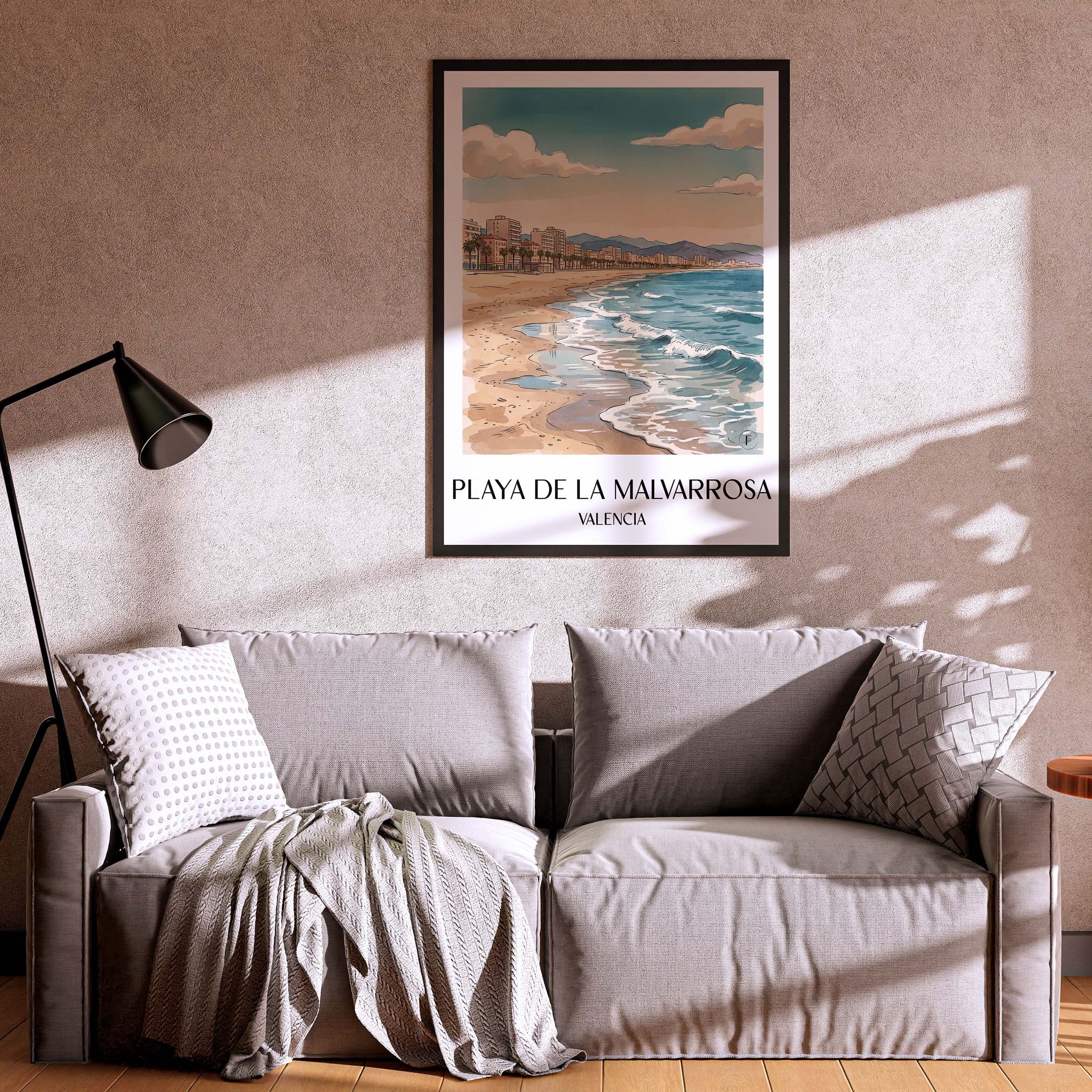 playa-de-la-malvarrosa-valencia-spanien-poster-aquarell