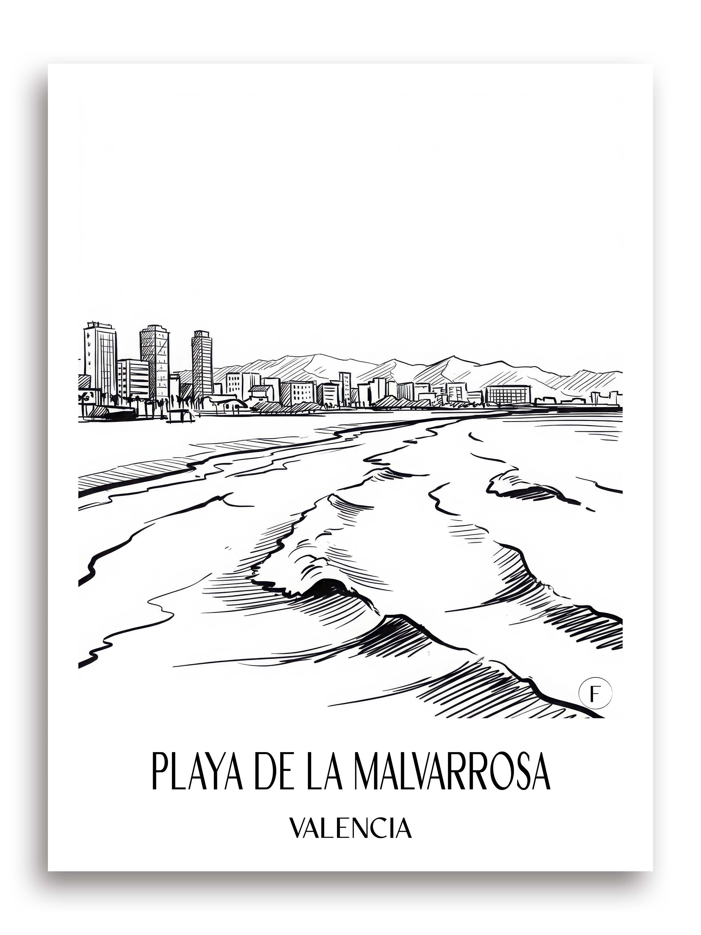 playa-de-la-malvarrosa-valencia-spanien-poster-skizze