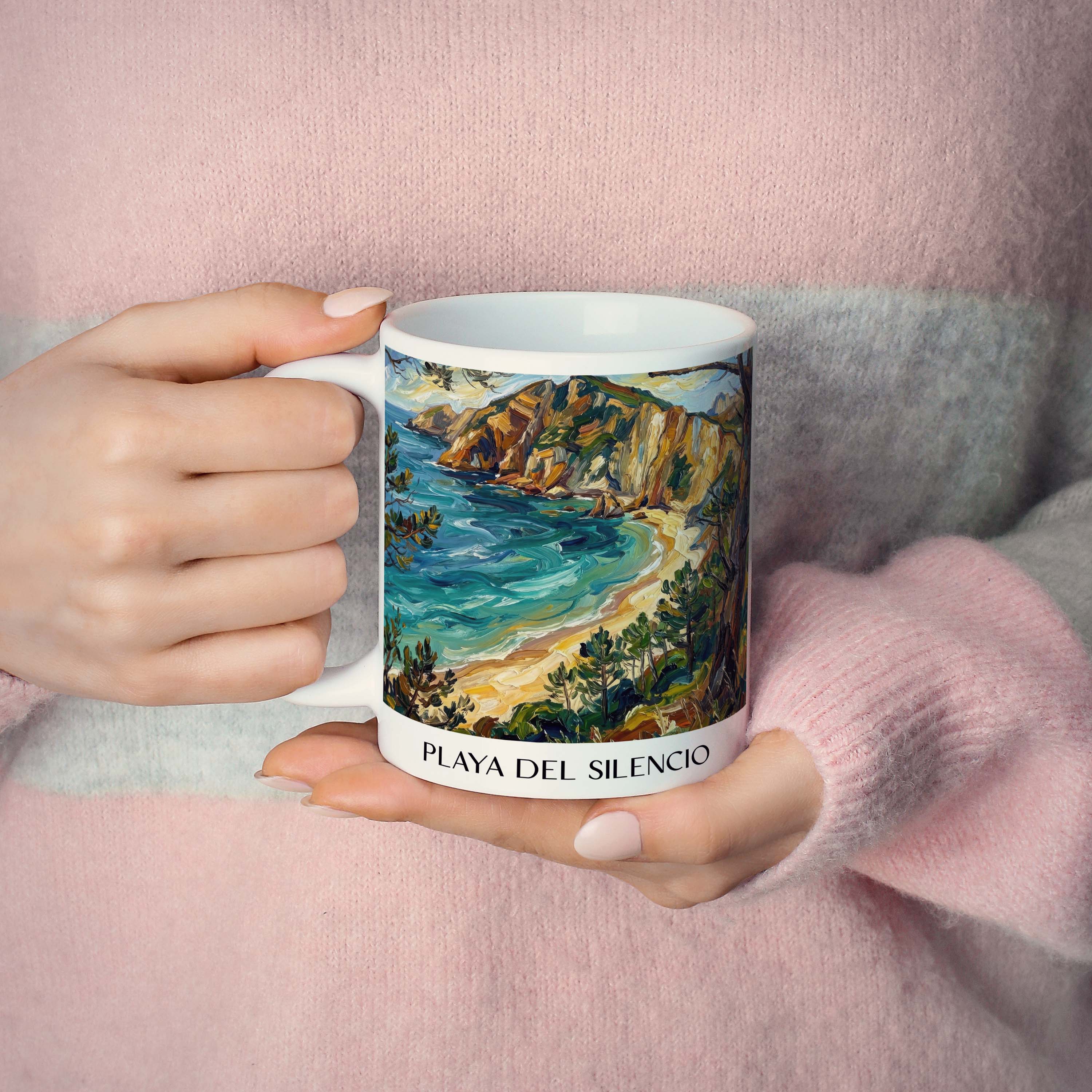 playa-del-silencio-cudillero-spanien-kaffeebecher-oil-painting-oelgemaelde