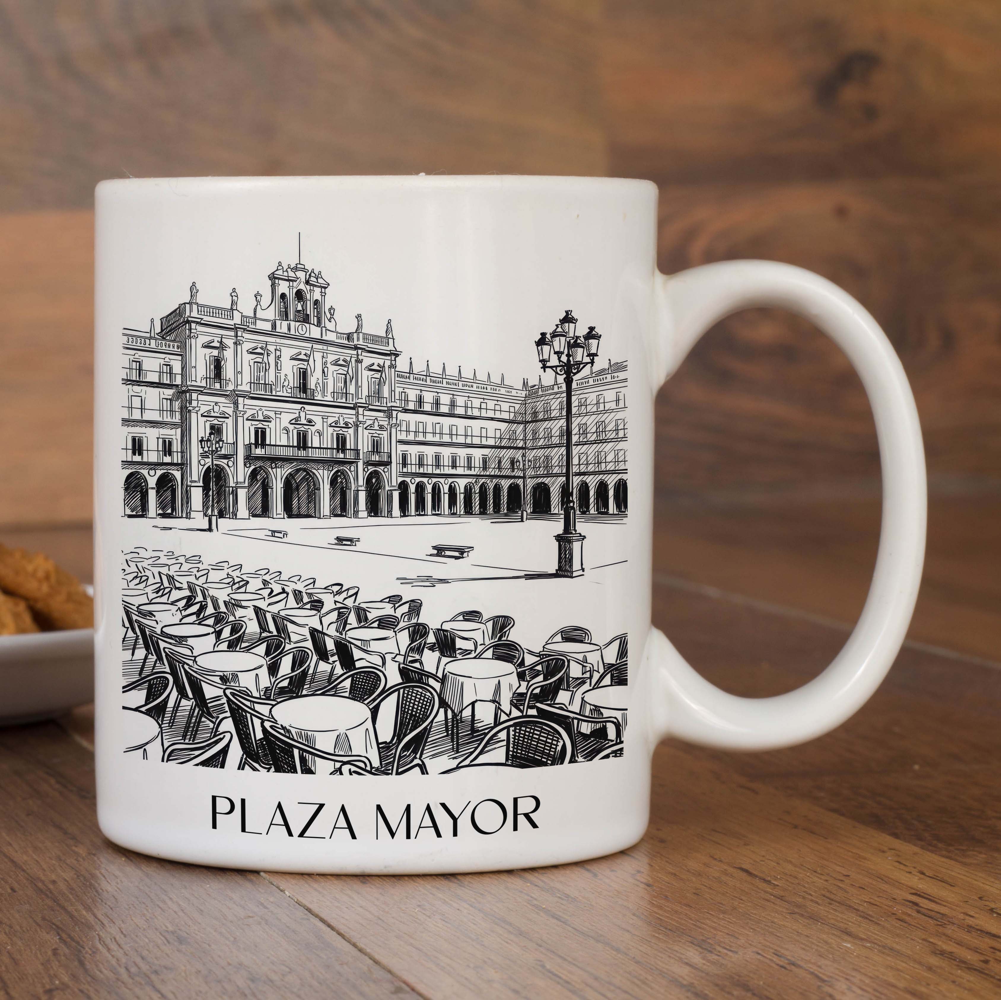 plaza-mayor-salamanca-spanien-kaffeebecher-skizze